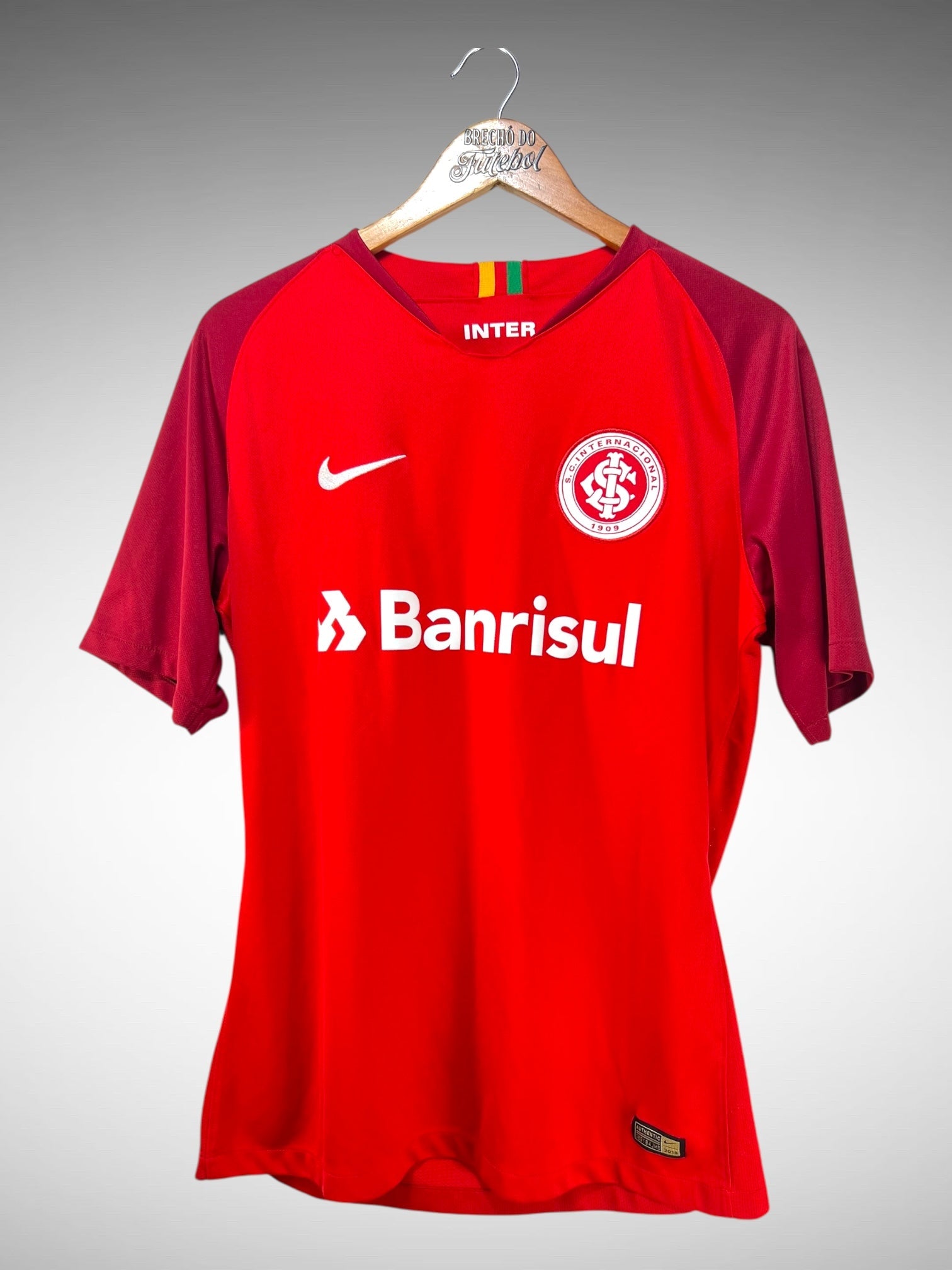 Internacional 2018 Primeira Camisa Tam G N 14.