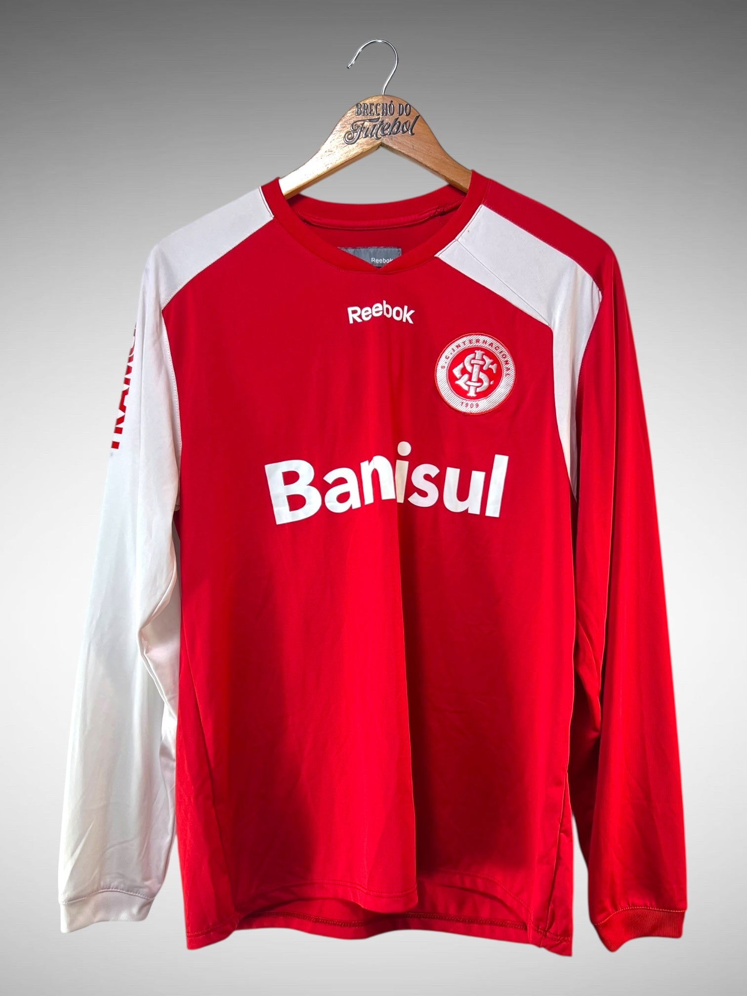 Internacional 2011 Camisa De Treino Tam M Mangas Longas.