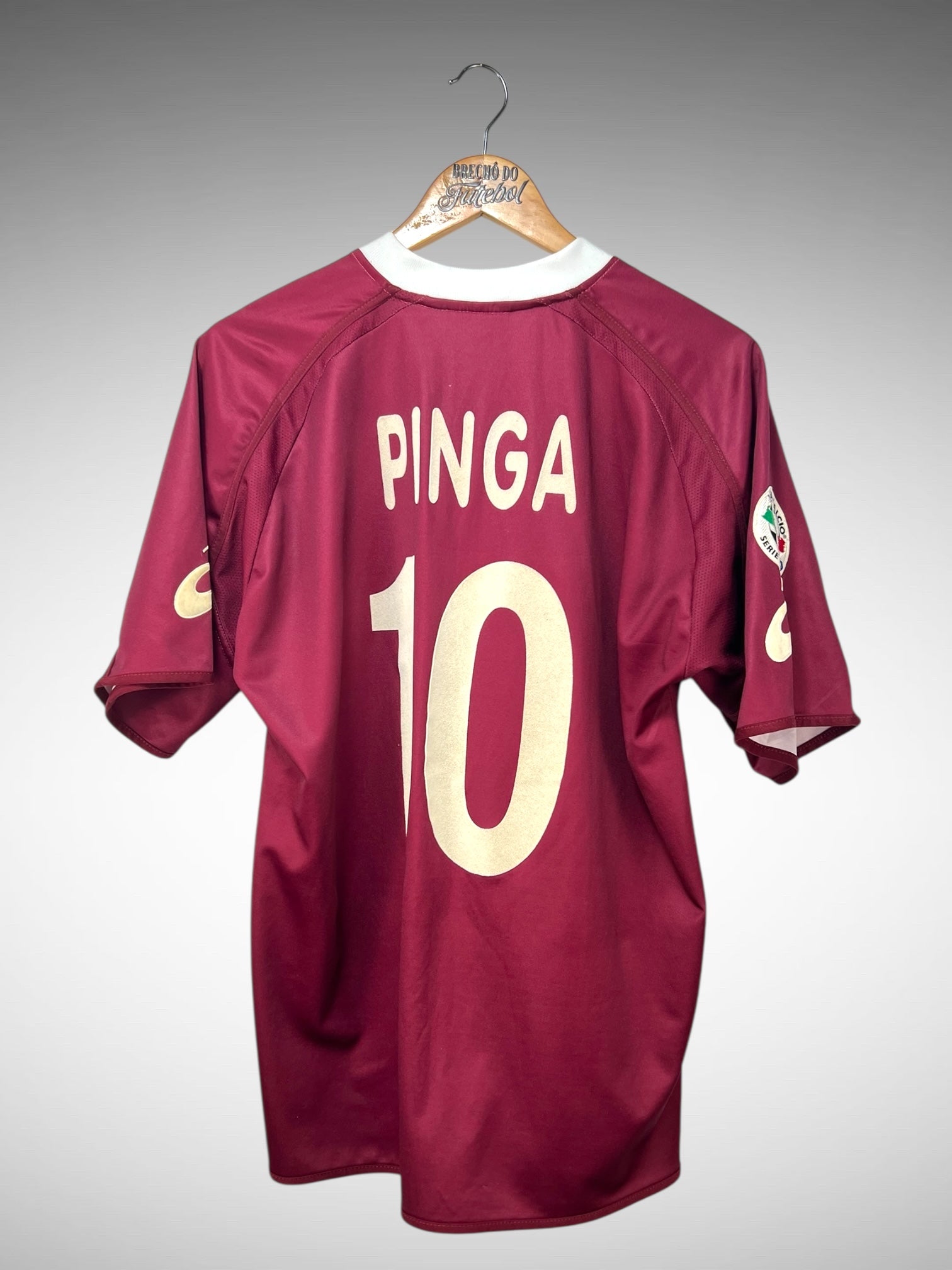 Torino FC 2003 Primeira Camisa Tam G N 10 Pinga.