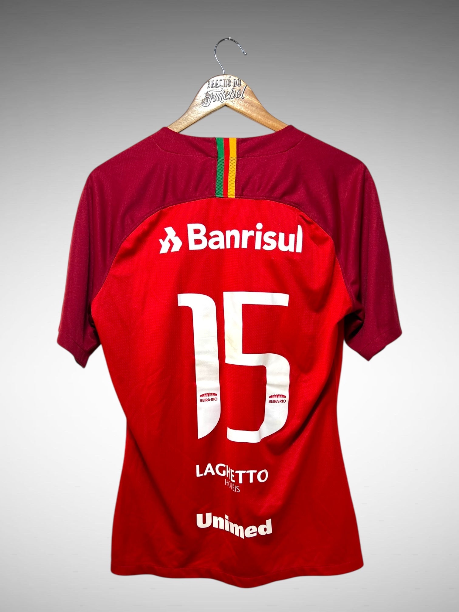 Internacional 2018 Primeira Camisa Tam G N 15.