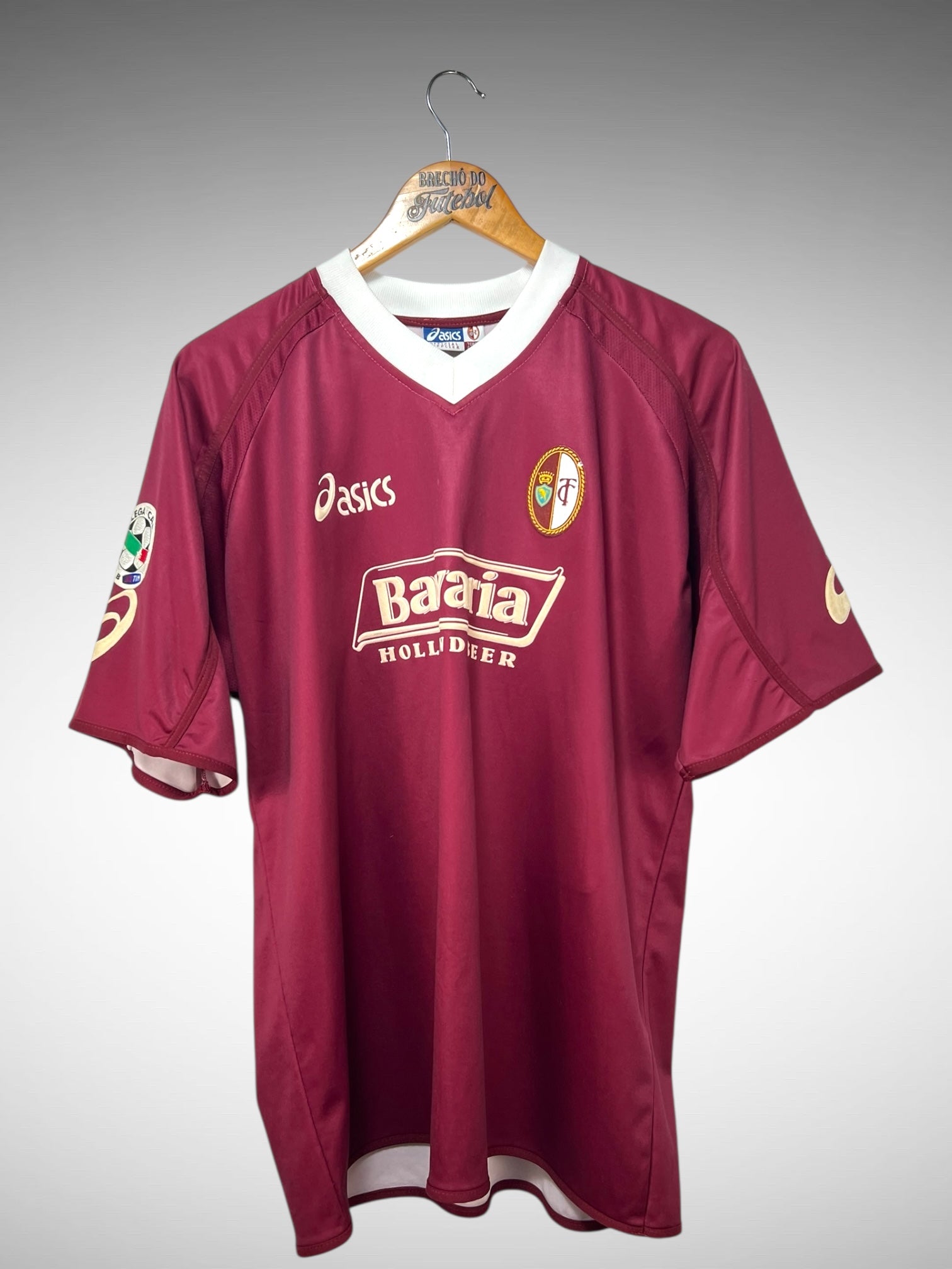 Torino FC 2003 Primeira Camisa Tam G N 10 Pinga.