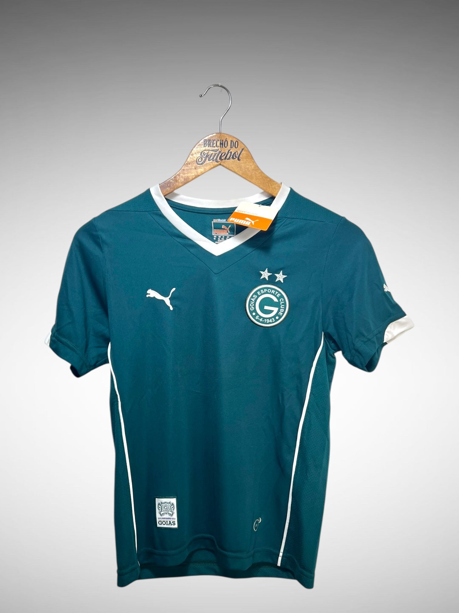 Goiás Primeira Camisa Tam 12 Anos Infantil N 10.