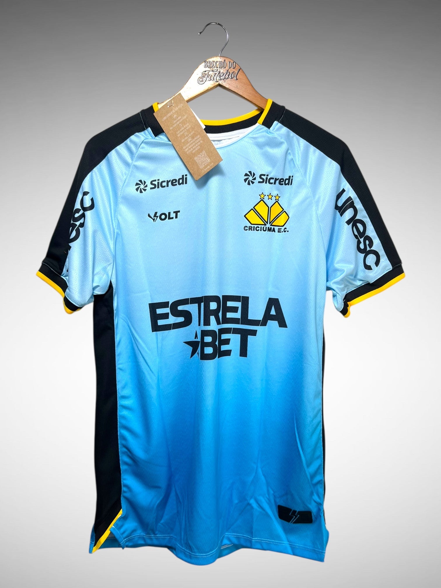 Criciúma 2025 Camisa De Goleiro Tam G N 12 Kauã.