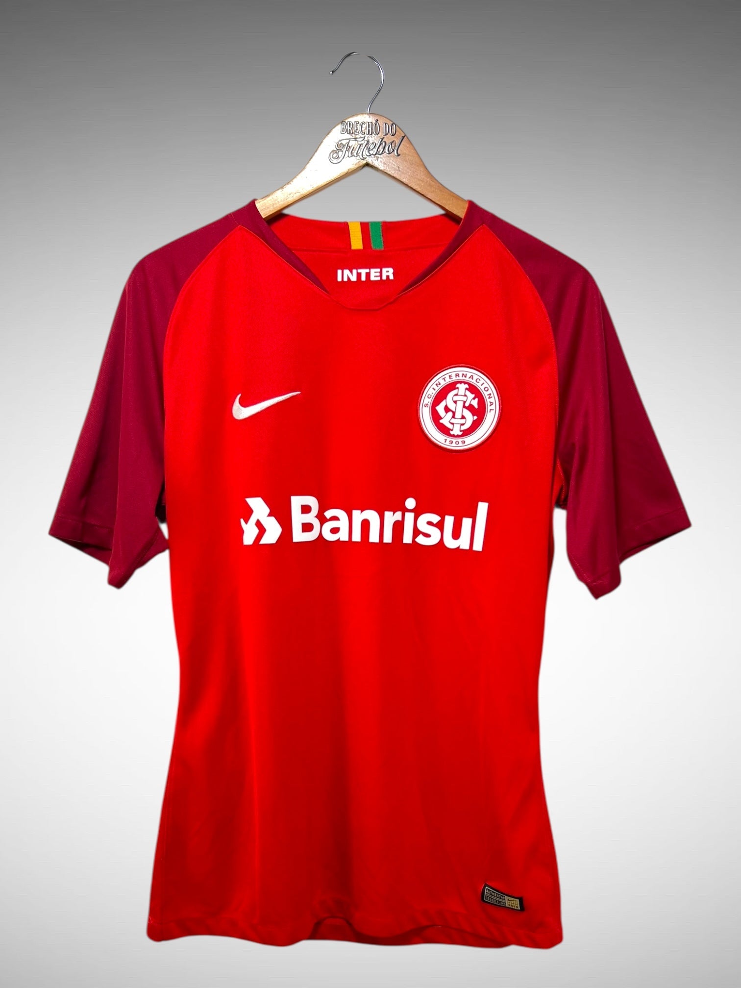 Internacional 2018 Primeira Camisa Tam G N 15.