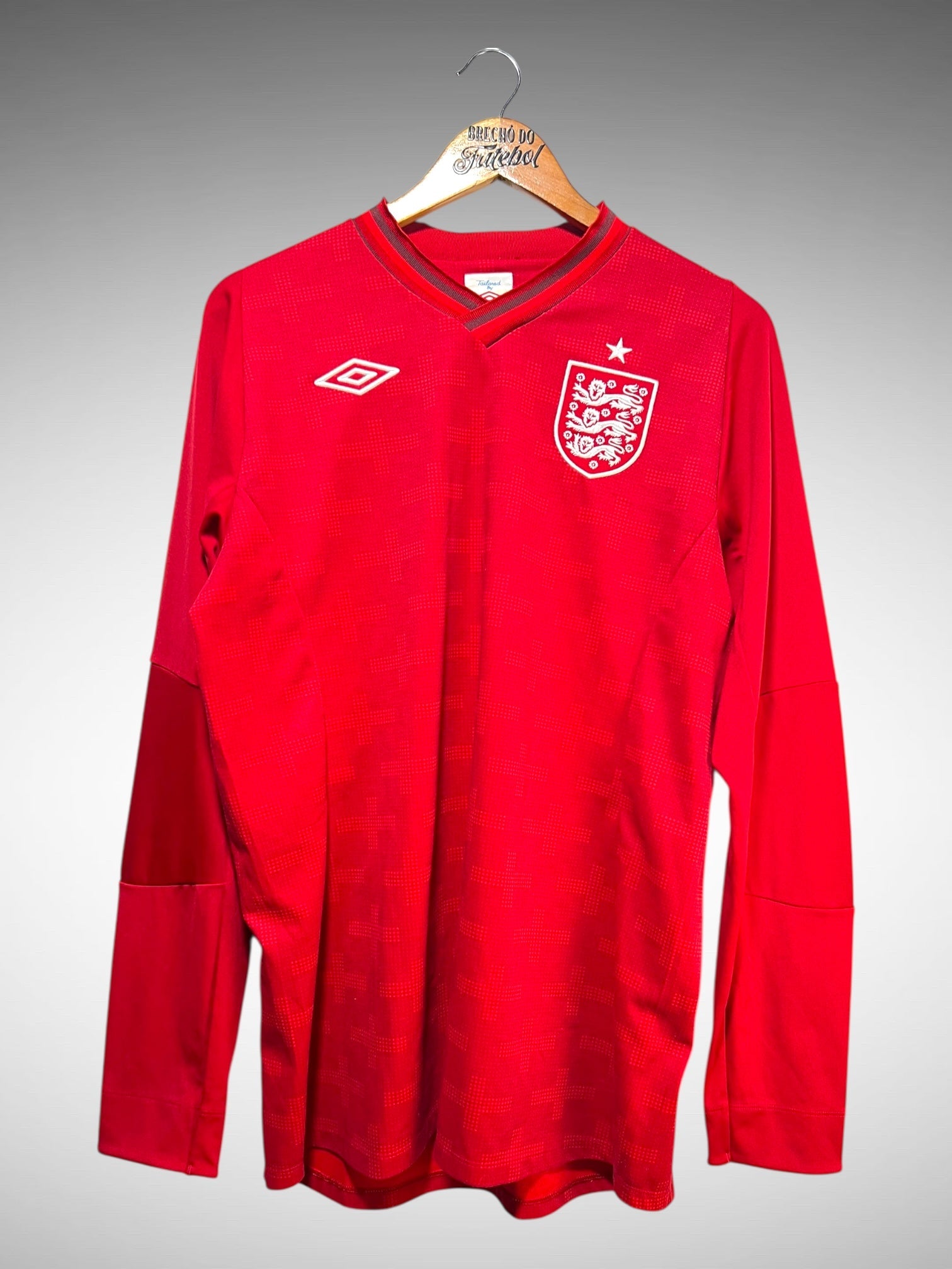 Inglaterra 2012 Camisa De Goleiro Tam GG Mangas Longas