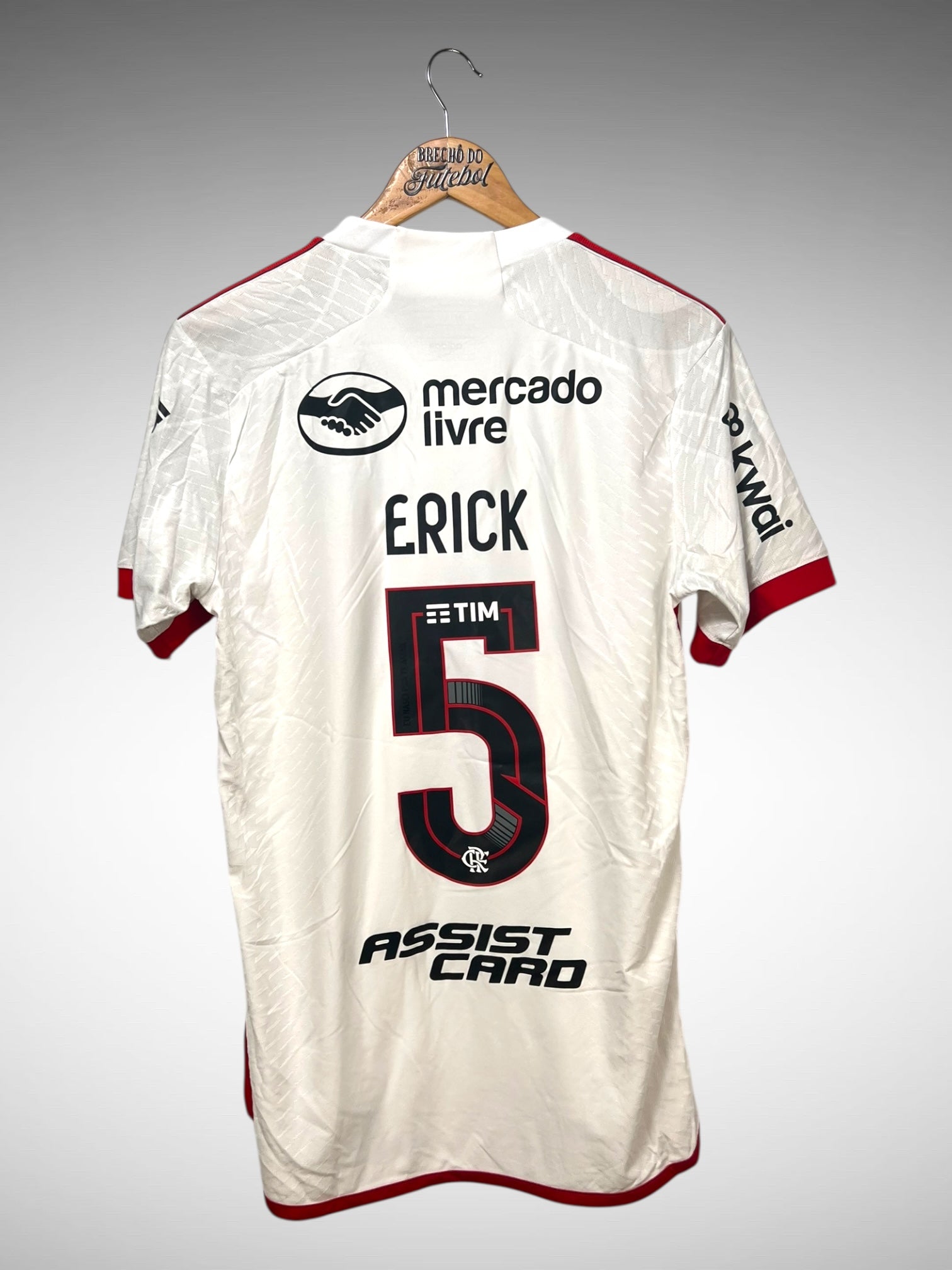 Flamengo 2024 Segunda Camisa Tam M N 5 Erick.