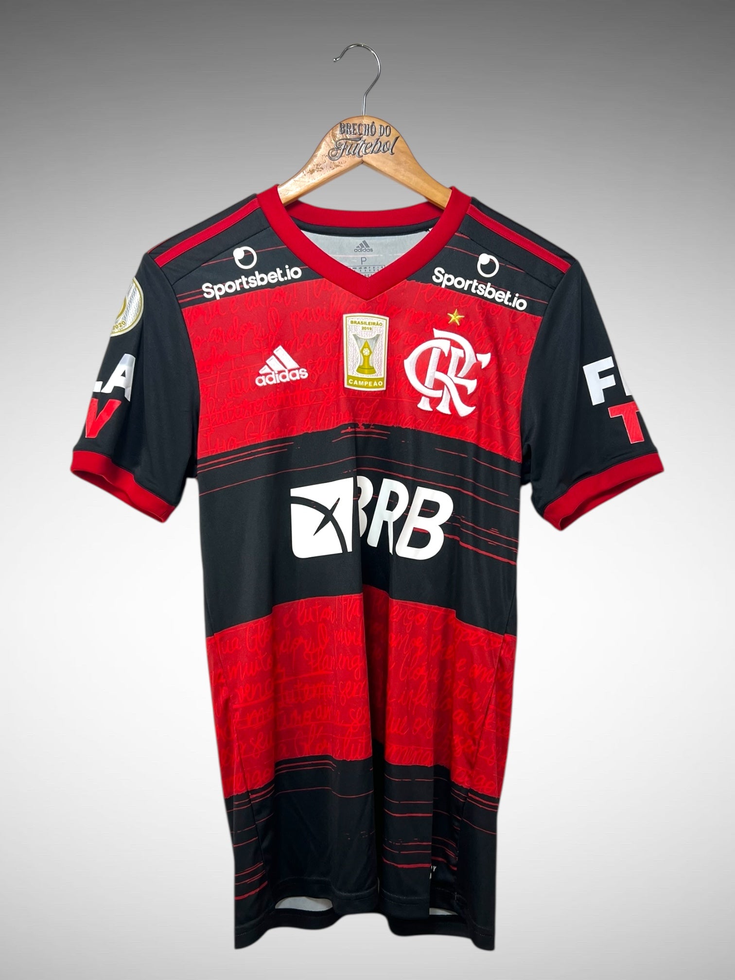 Flamengo 2020 Primeira Camisa Tam P N 33 Thiago Maia.