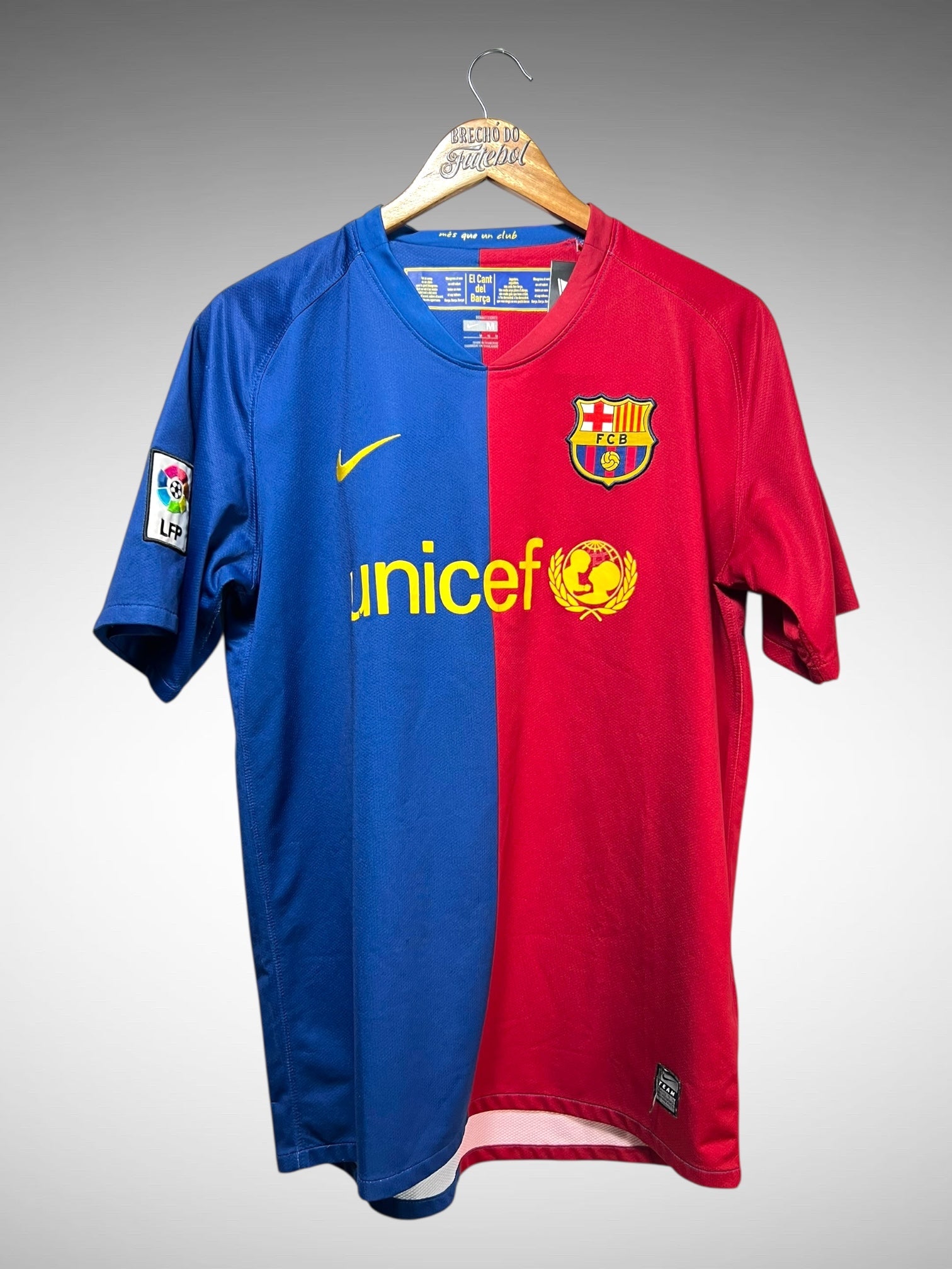 Barcelona 2008 Primeira Camisa Tam M.