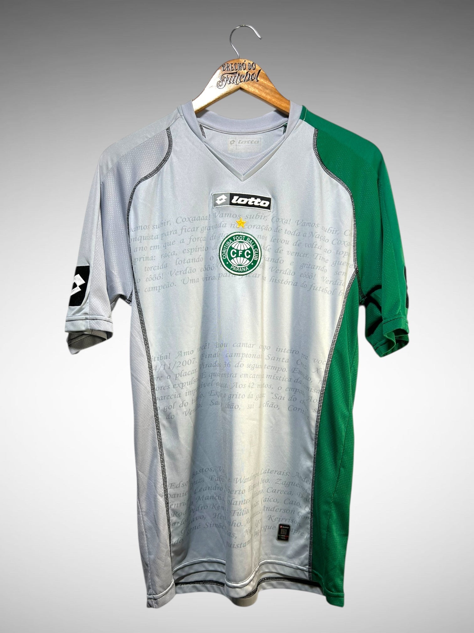 Coritiba 2008 Quarta Camisa Tam G N 10.