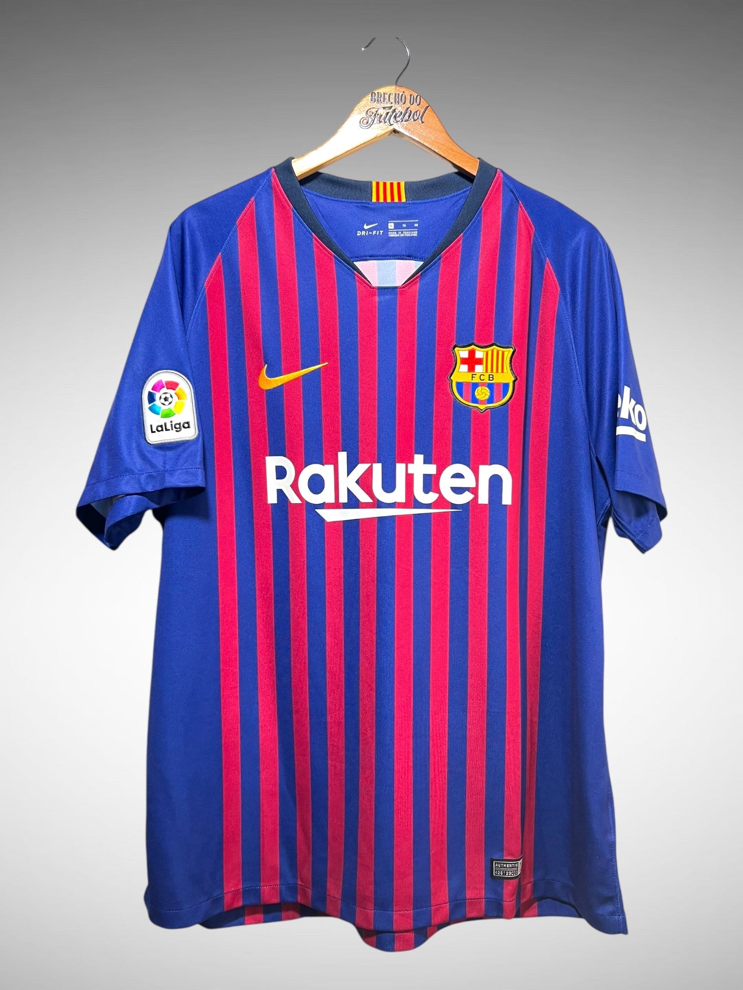 Barcelona 2018 Primeira Camisa Tam GG.