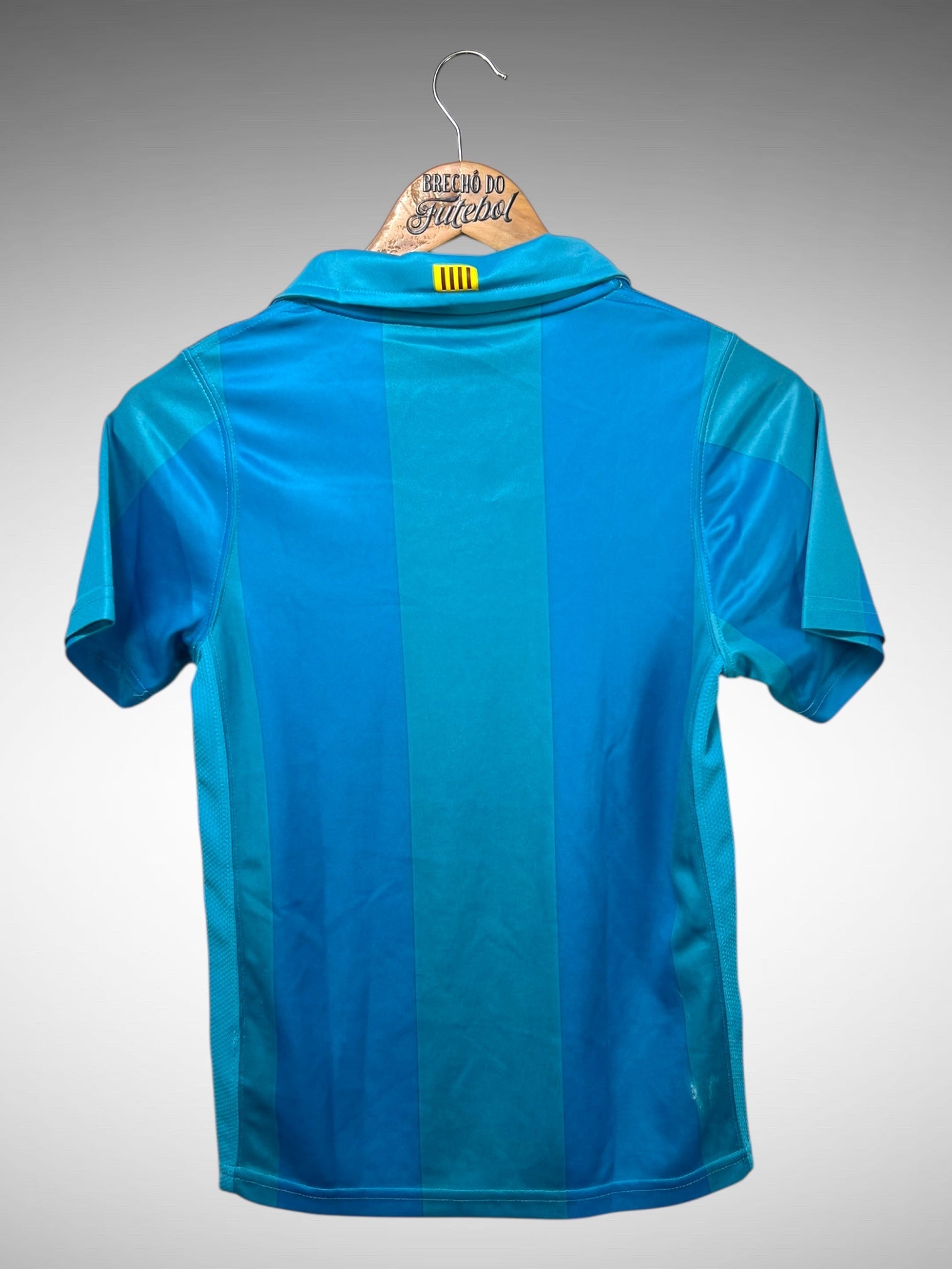 Barcelona 2008 Terceira Camisa Tam 12 Anos Infantil.