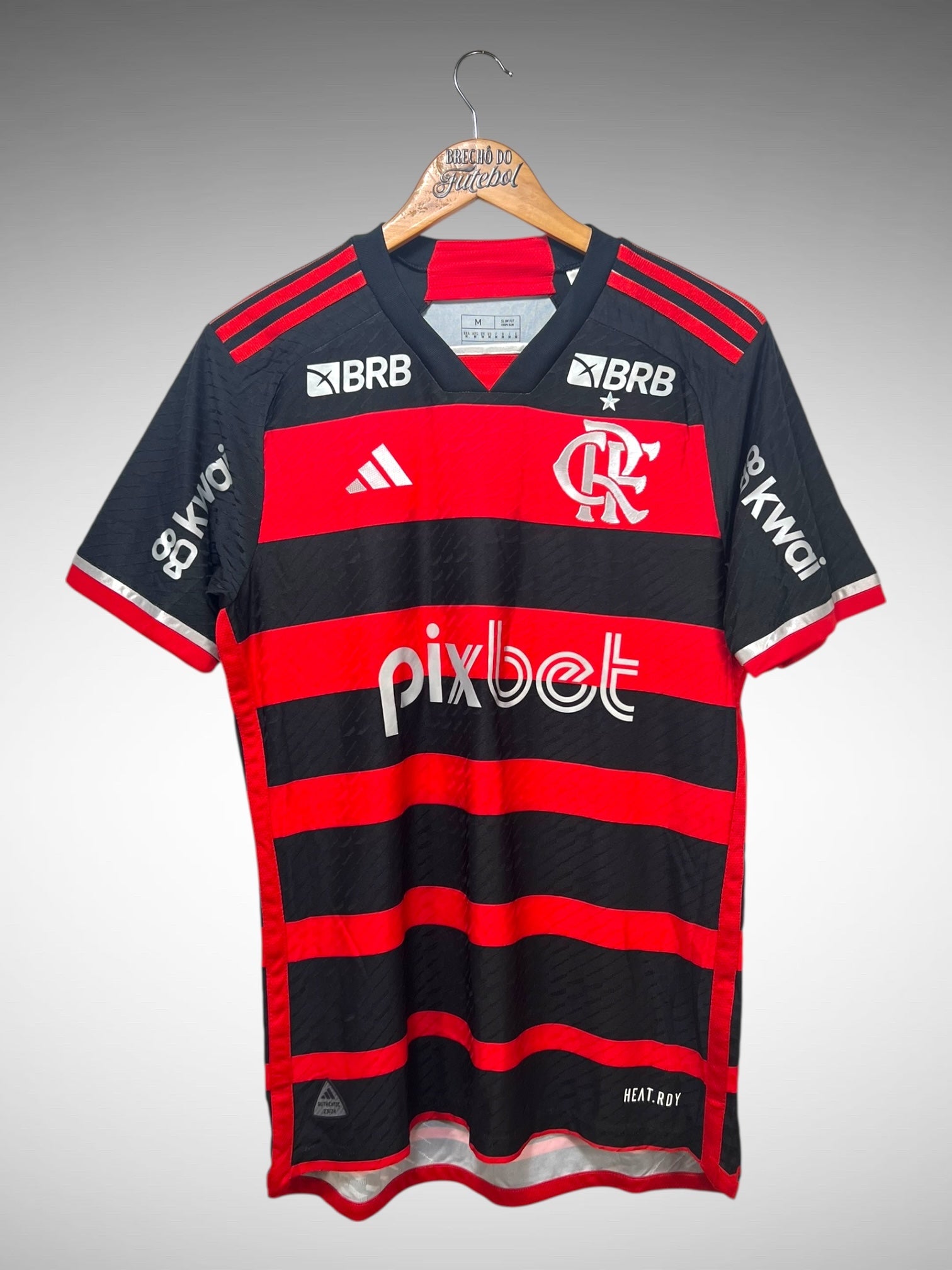 Flamengo 2024 Primeira Camisa Tam M N 4 Léo Pereira.