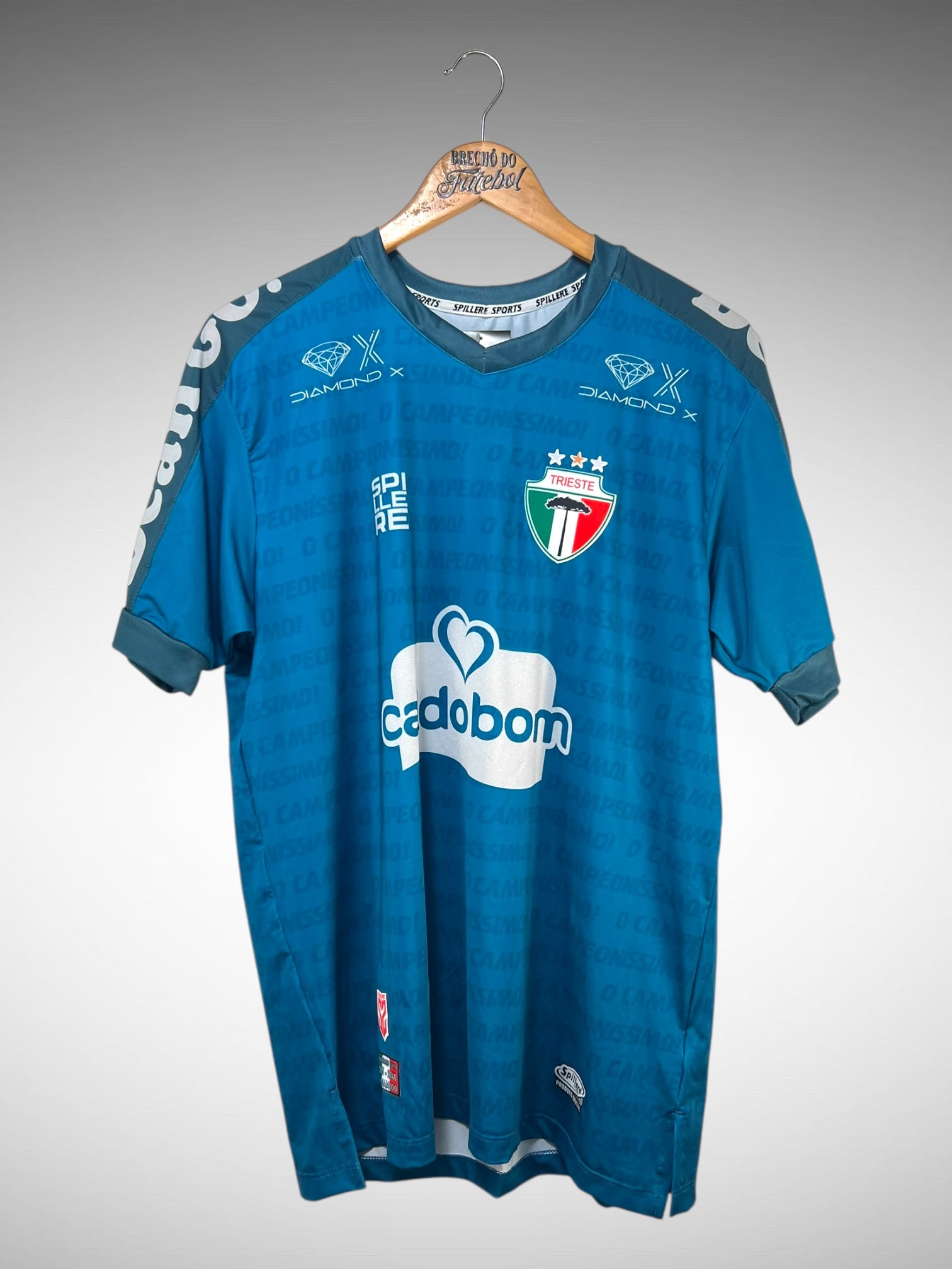 Trieste FC-PR Camisa Tam G N 10.