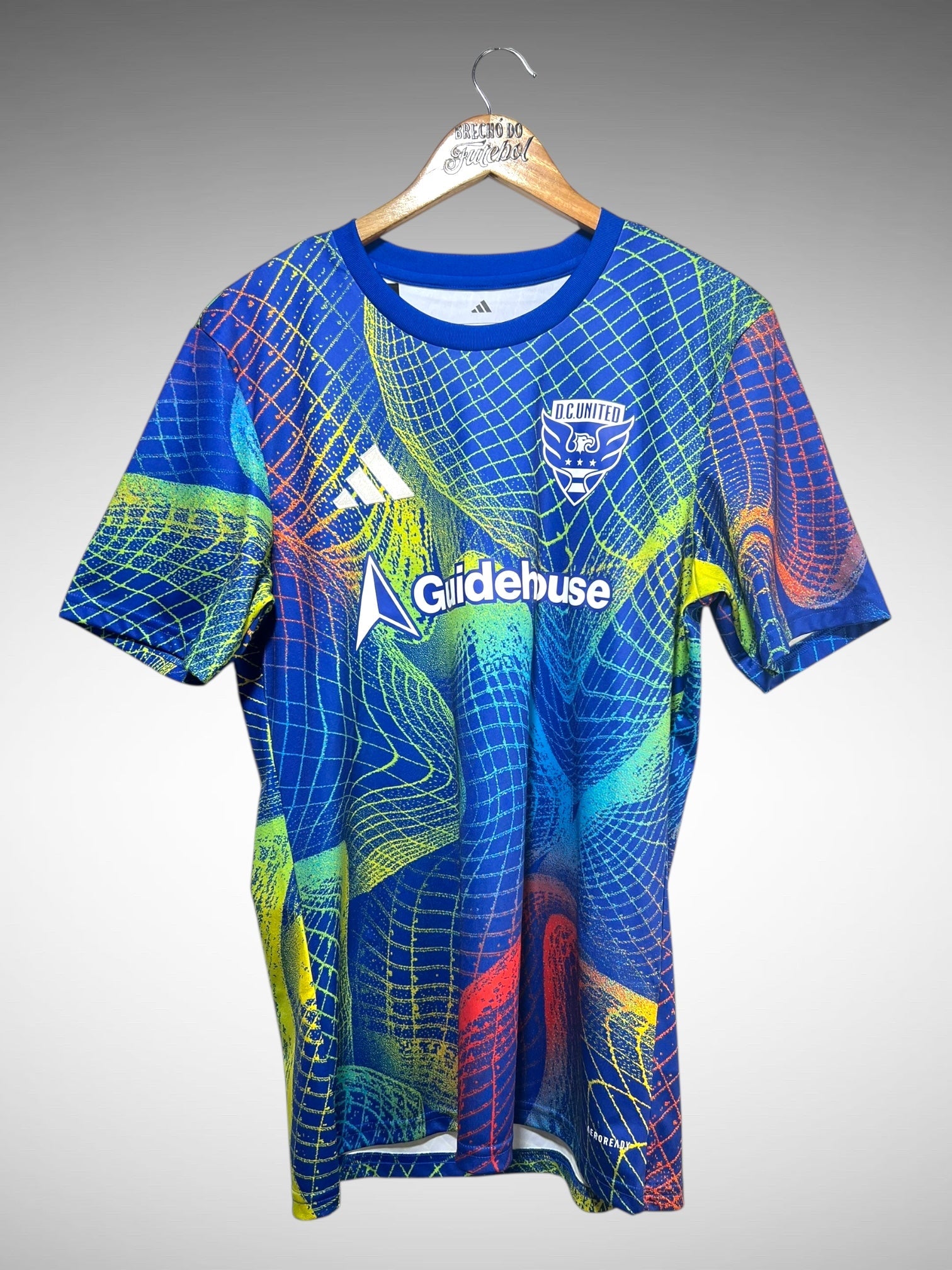 DC United 2025 Camisa Pré-Jogo Tam M.