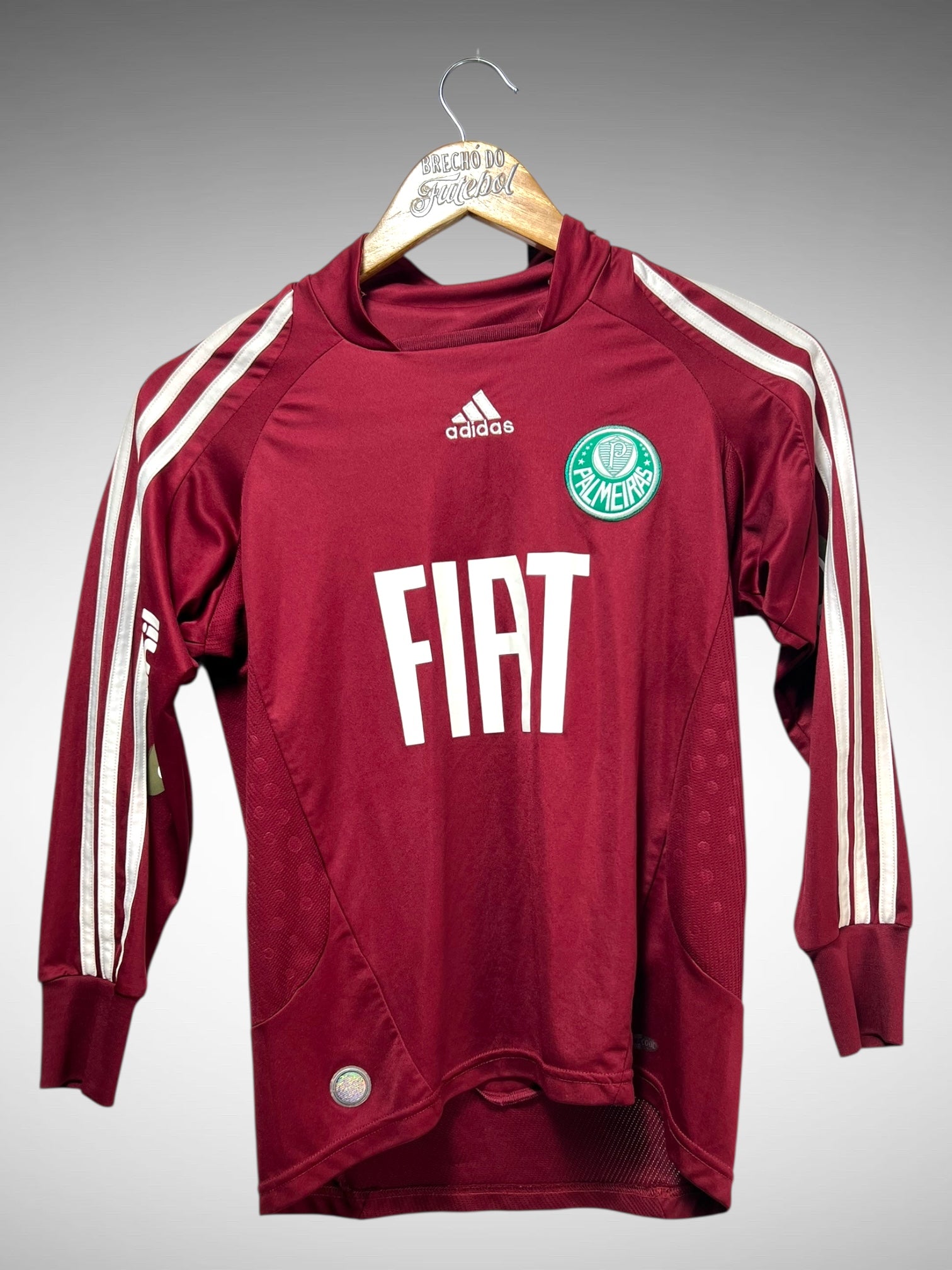 Palmeiras 2008 Camisa De Goleiro Tam 10 Anos Infantil N 1 Mangas Longas.