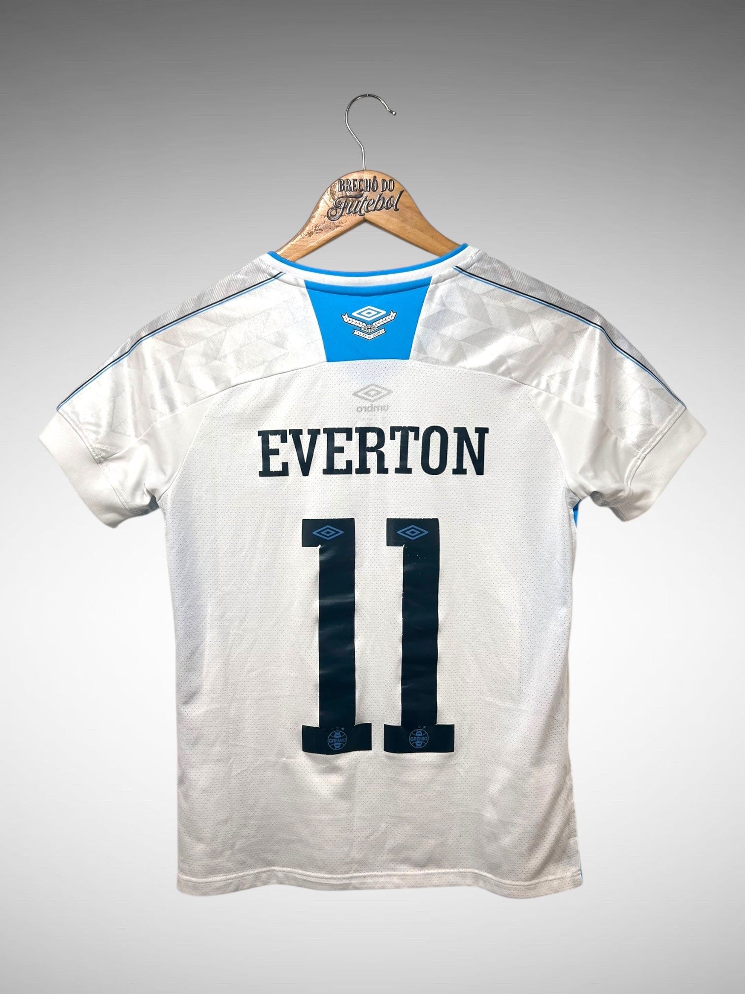 Grêmio 2020 Segunda Camisa Tam 12 Anos Infantil N 11 Everton.
