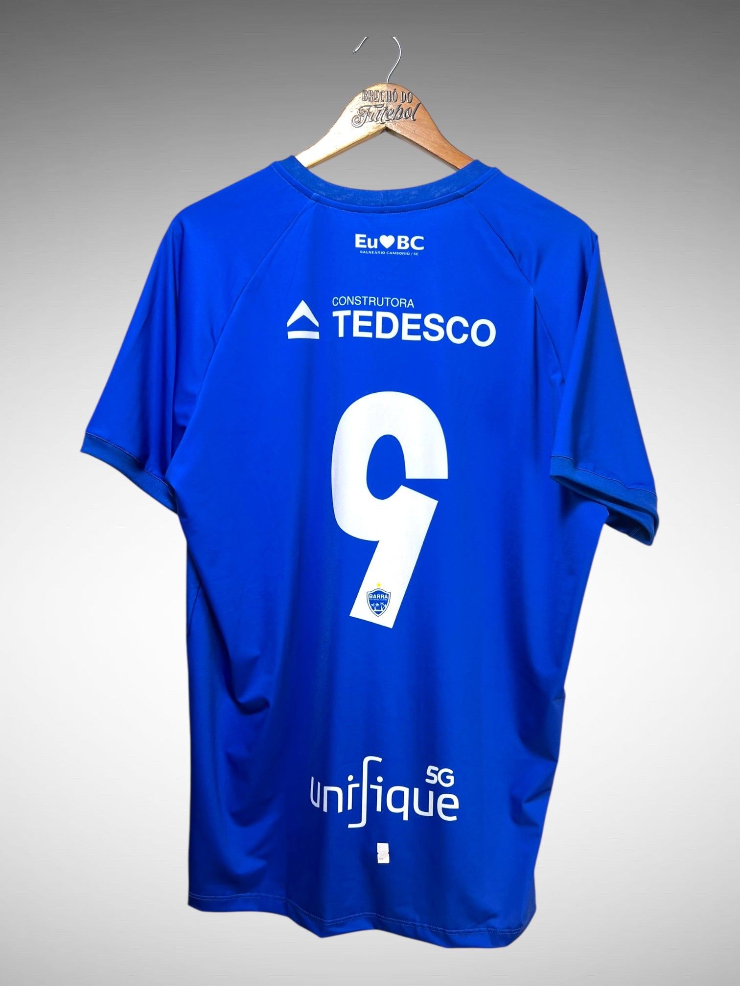 Barra Futebol Clube  Primeira Camisa Tam GG N 9.