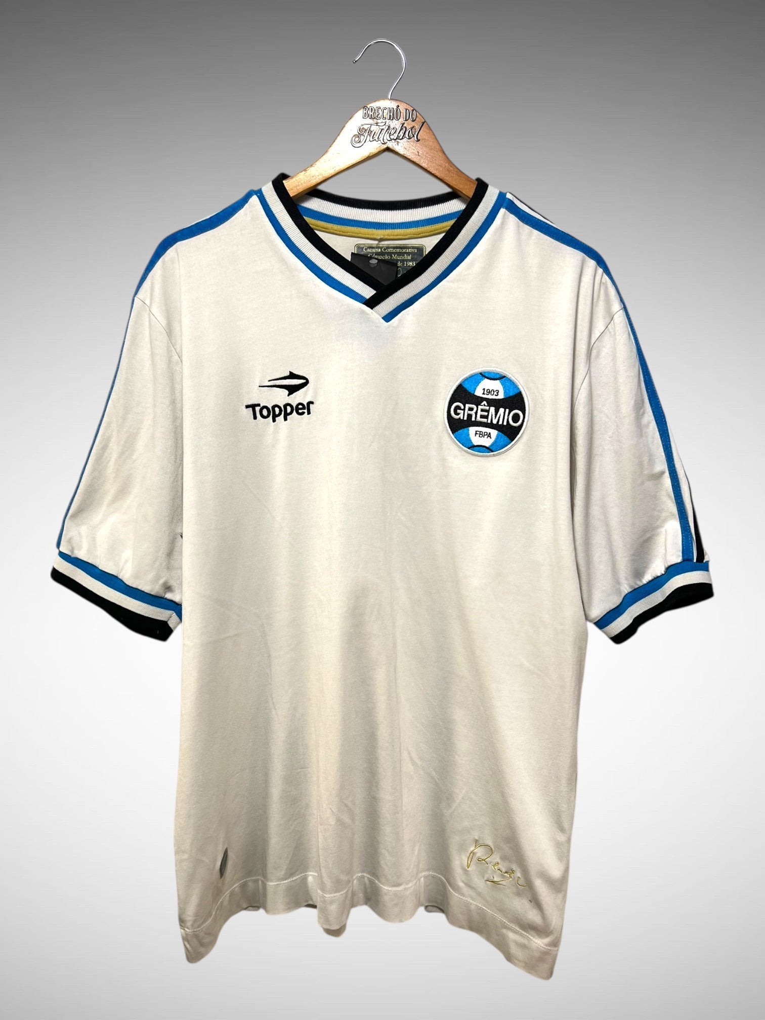 Grêmio 1983 Retrô Segunda Camisa Tam 4G N 7.