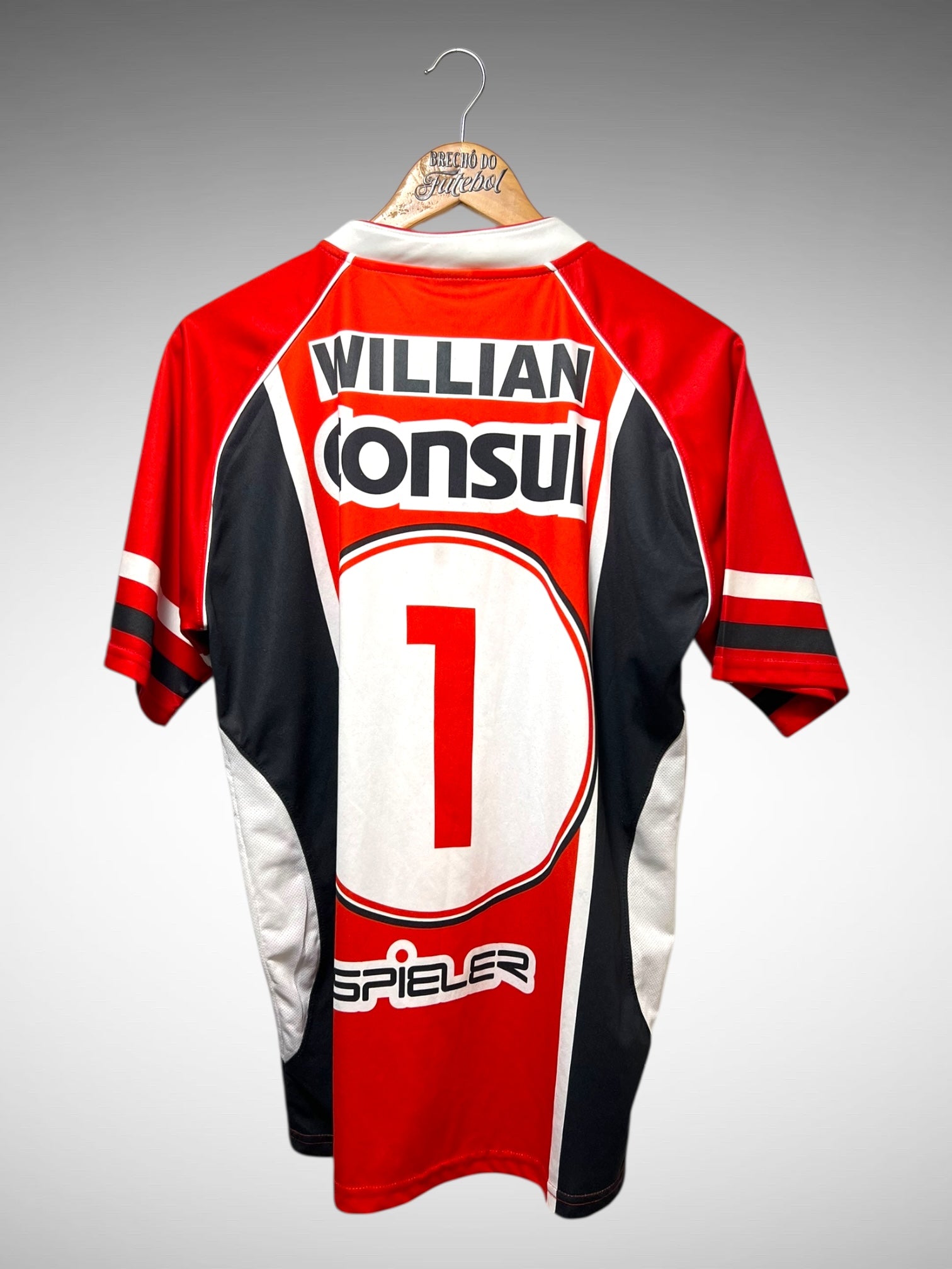 Joinville EC 2007 Primeira Camisa Tam M N 1 Willian.