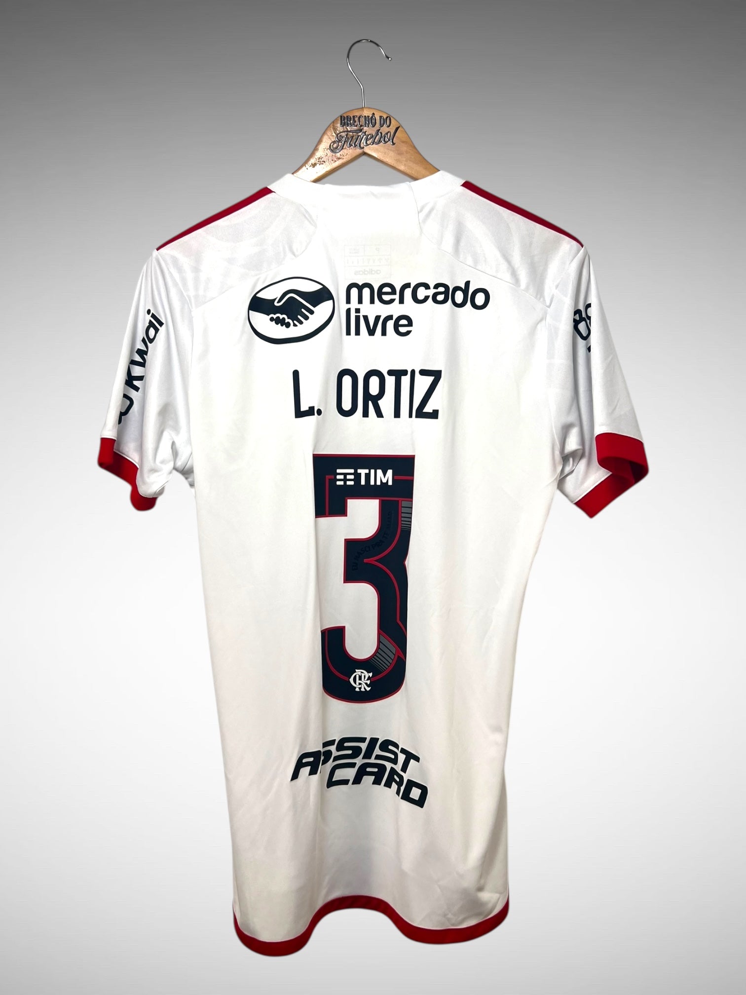 Flamengo 2024 Segunda Camisa Tam P N 3 L. Ortiz.