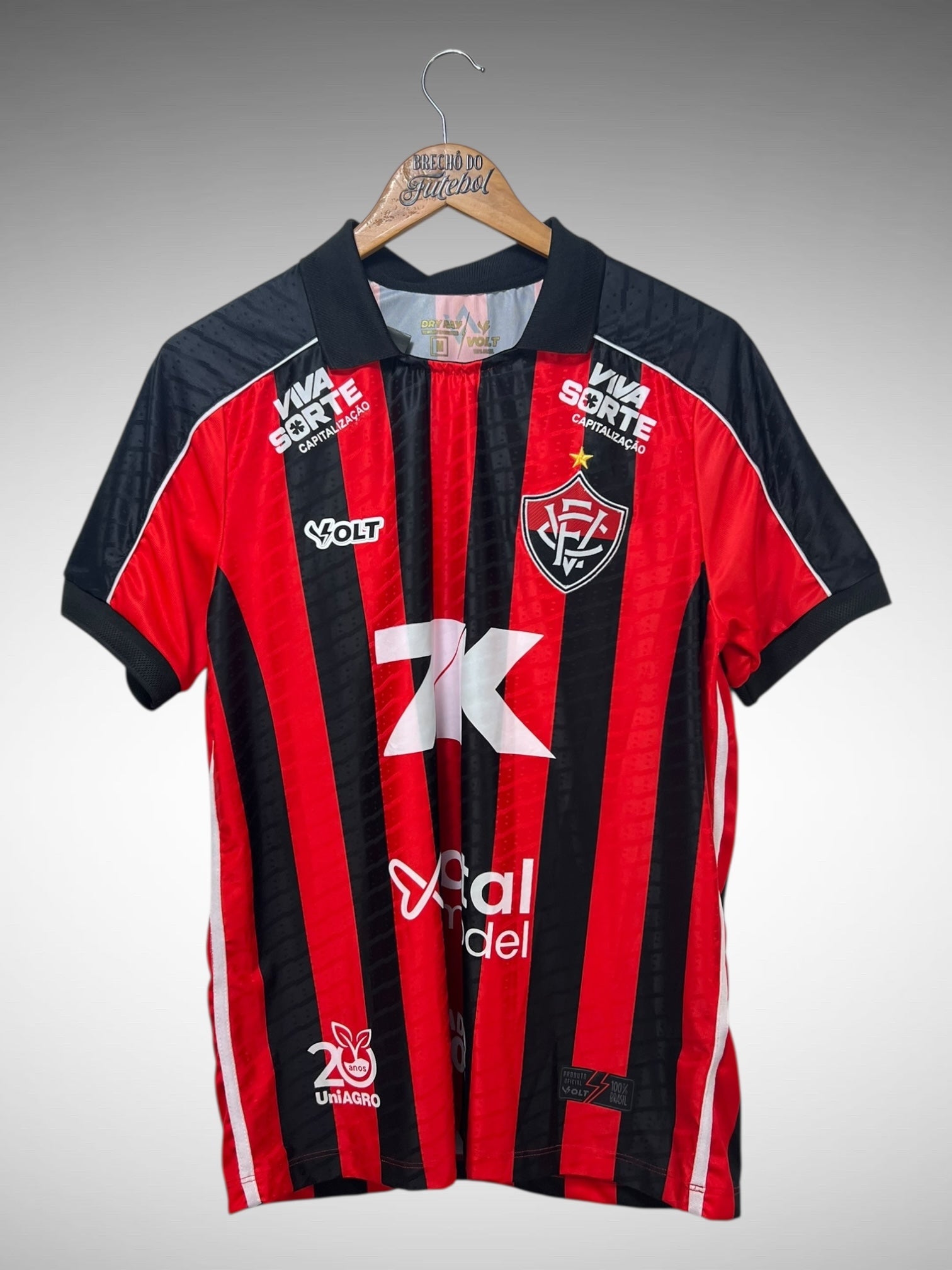 Vitória 2025 Primeira Camisa Tam M N 28 R. Ryller.