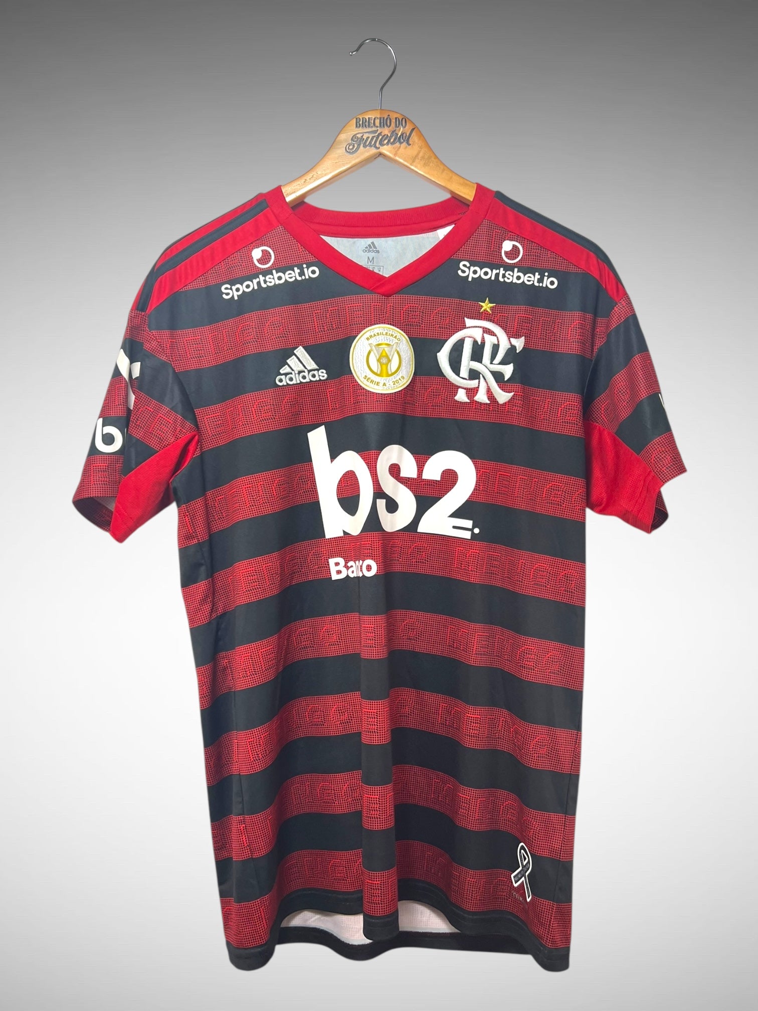 Flamengo 2019 Primeira Camisa Tam M N 54 Vitor Gabriel.