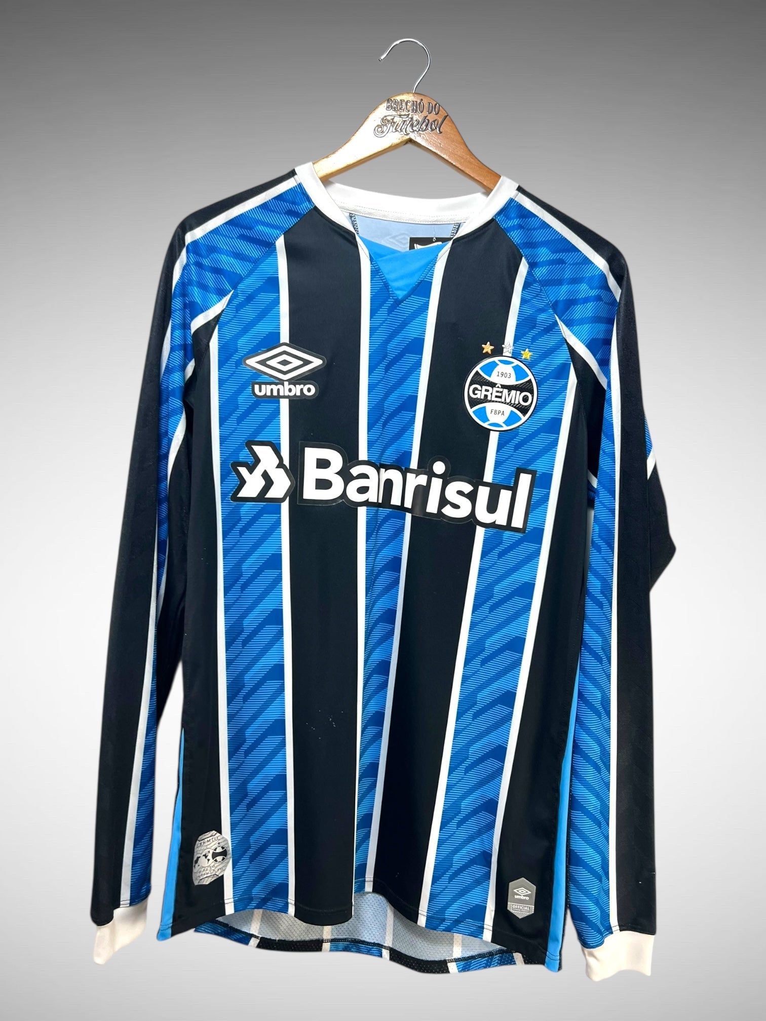 Grêmio 2020 Primeira Camisa Tam P Mangas Longas.