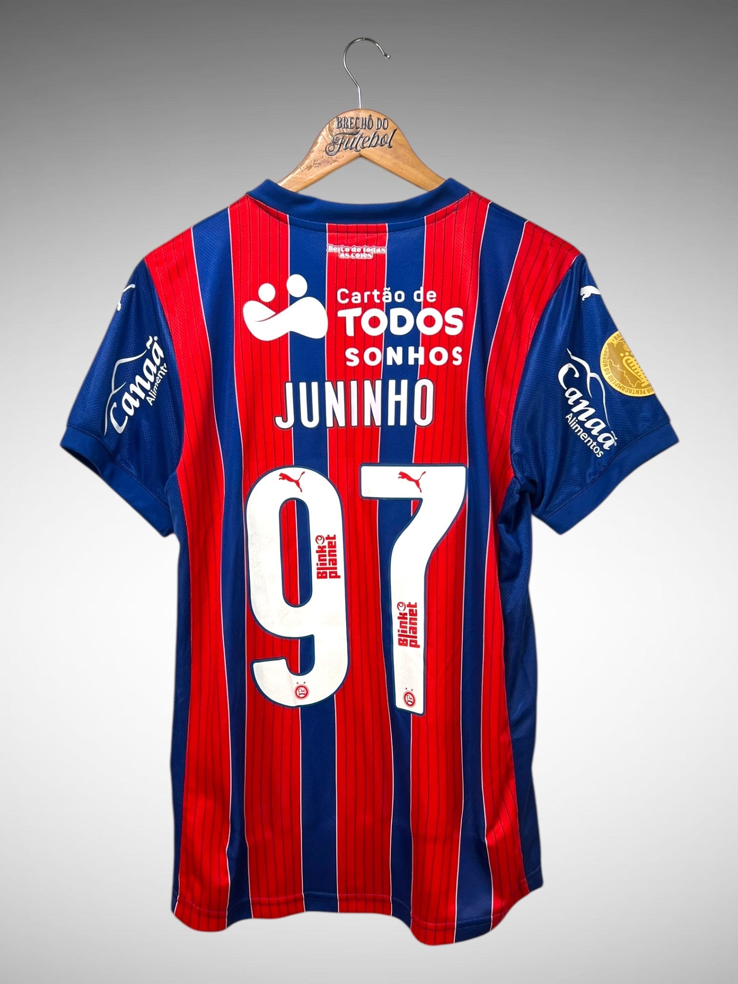 Bahia 2025 Segunda Camisa Tam M N 97 Juninho.