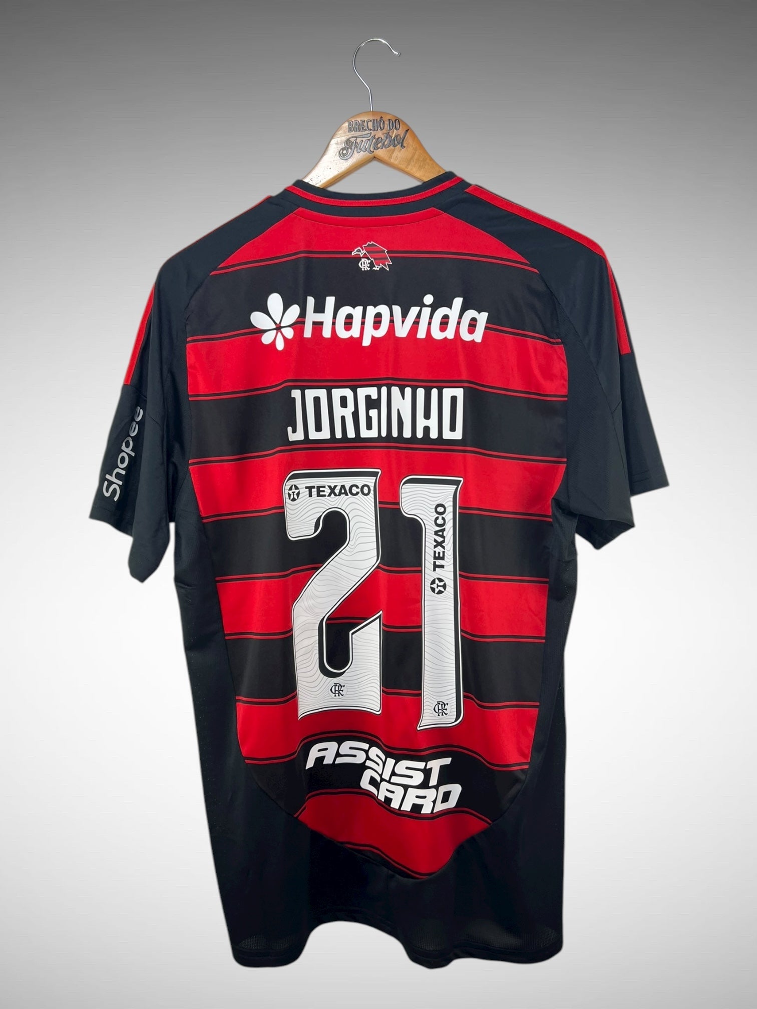 Flamengo 2025 Primeira Camisa Tam G N 21 Jorginho.