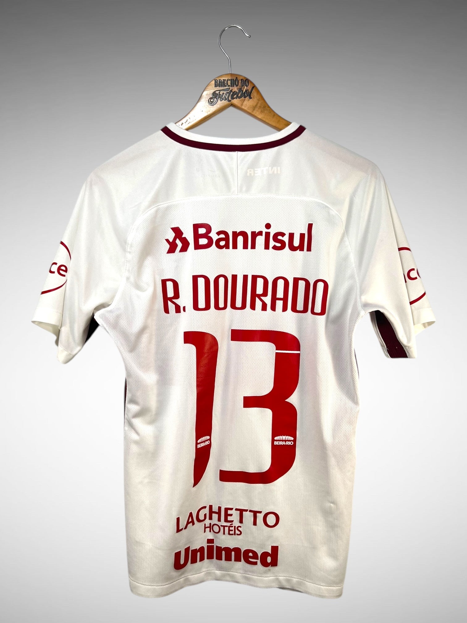Internacional 2017 Segunda Camisa Tam G N 13 R. Dourado.