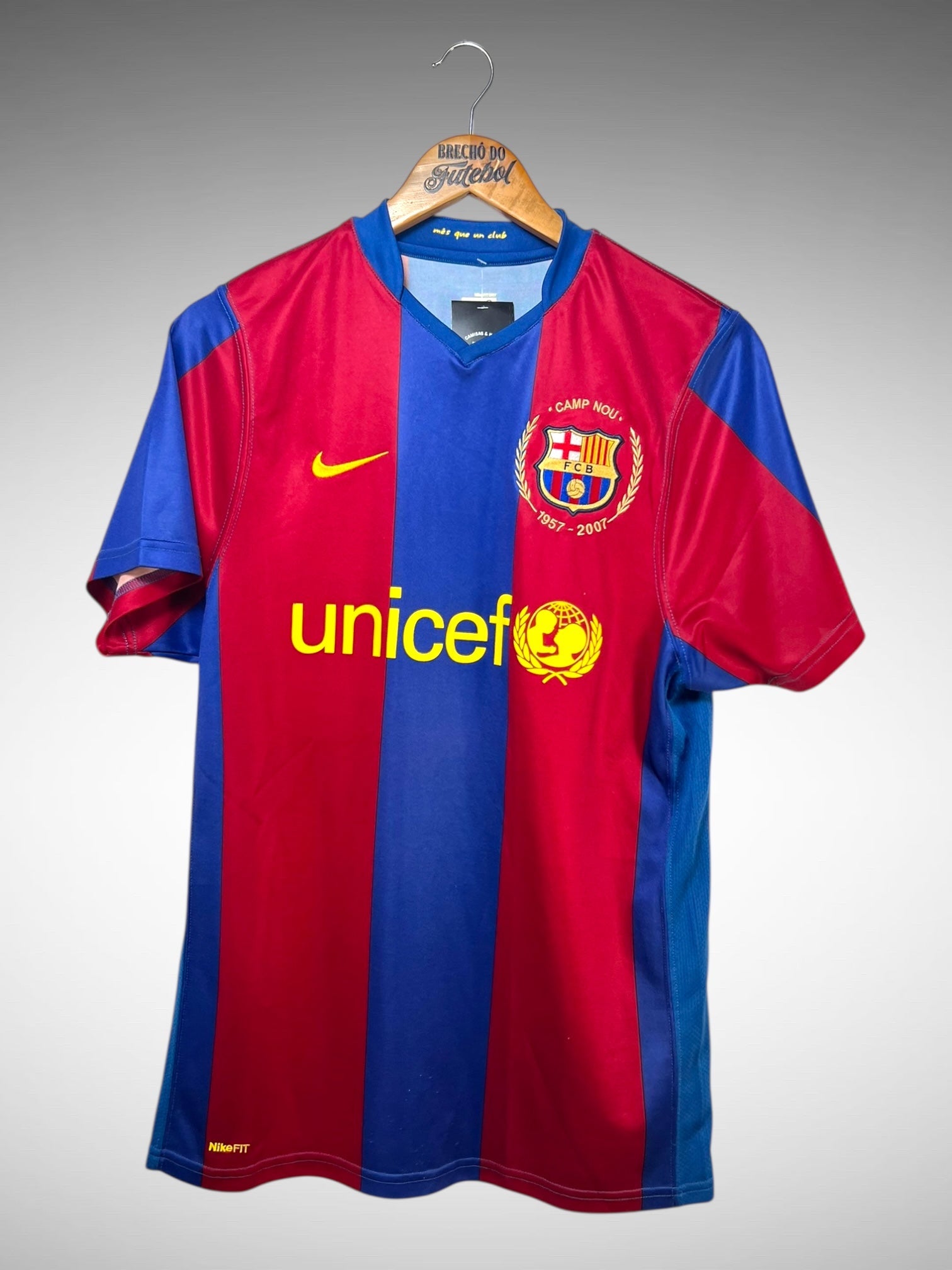 Barcelona 2007 Primeira Camisa Tam P.