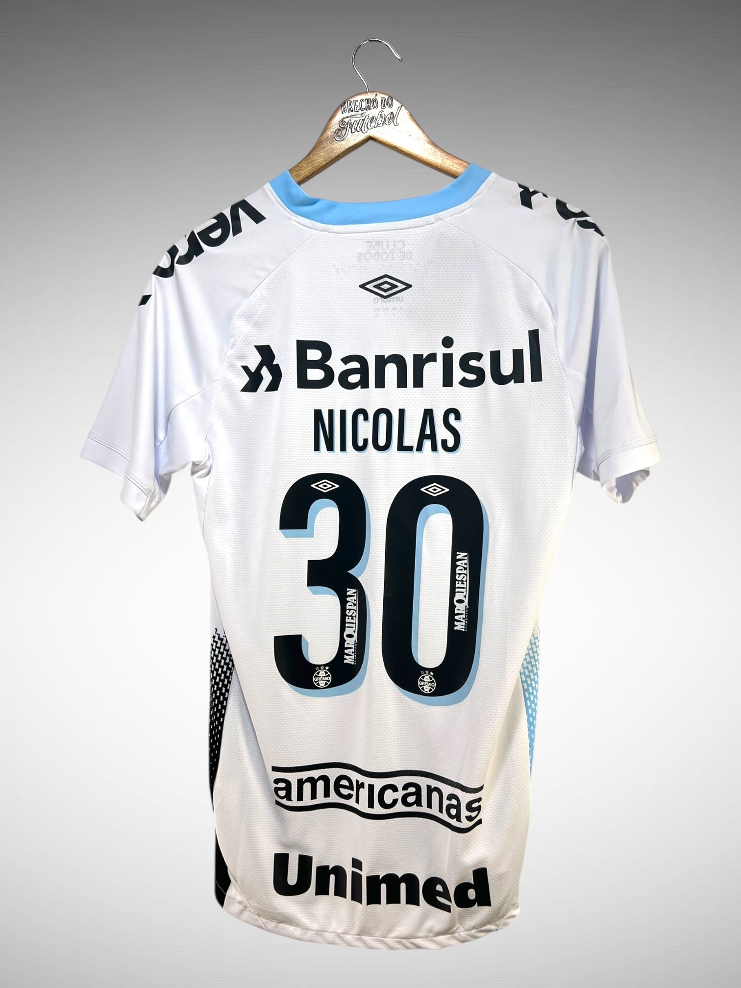 Grêmio 2022 Segunda Camisa Tam P N 30 Nicolas.