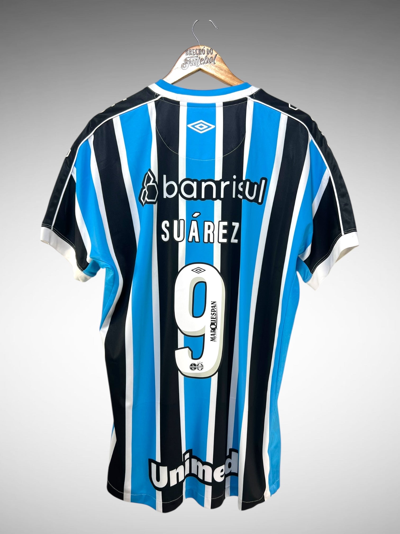 Grêmio 2023 Primeira Camisa Tam G N 9 Suárez.