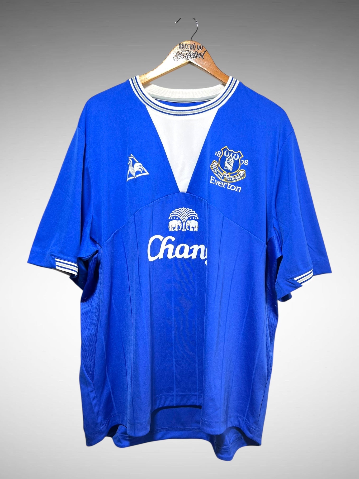 Everton 2009 Primeira Camisa Tam 3G.