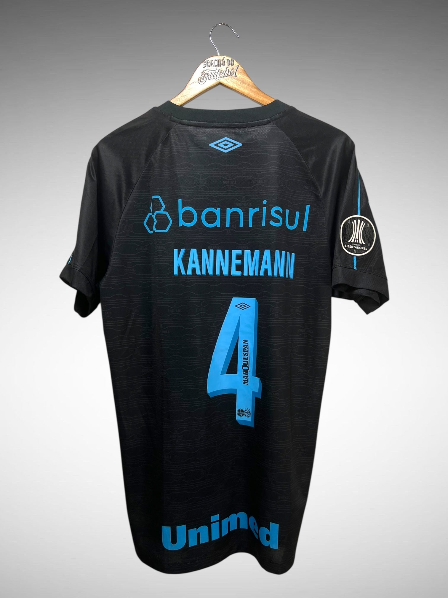 Grêmio 2023 Terceira Camisa Tam G N 4 Kannemann.