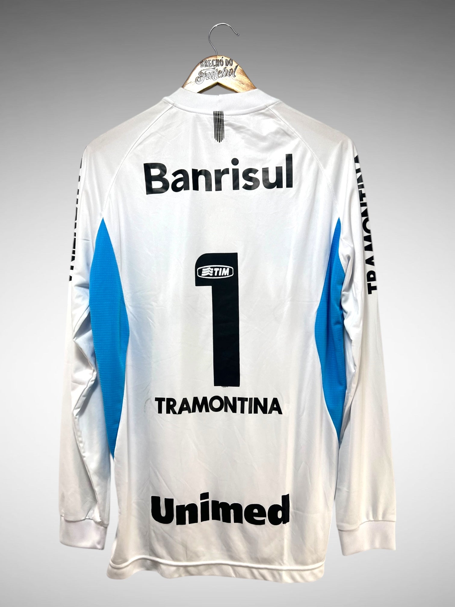 Grêmio 2012 Camisa De Goleiro Tam G N 1 Mangas Longas.