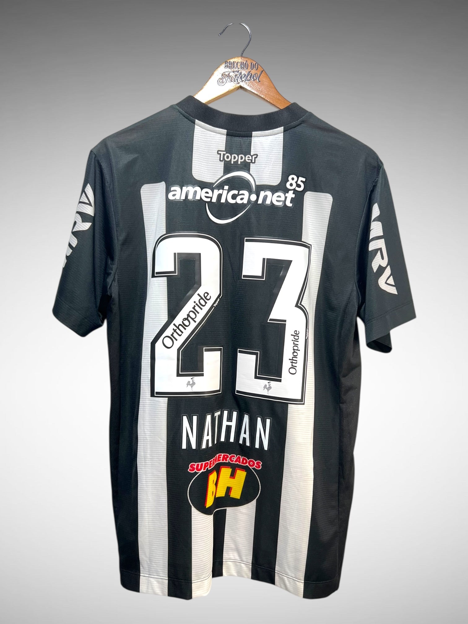Atlético Mineiro 2018 Primeira Camisa Tam M N 23 Nathan.