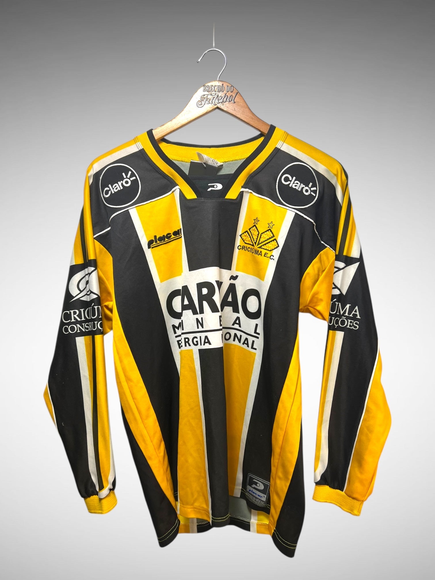 Criciúma 2005 Primeira Camisa Tam GG N 10 Mangas Longas.