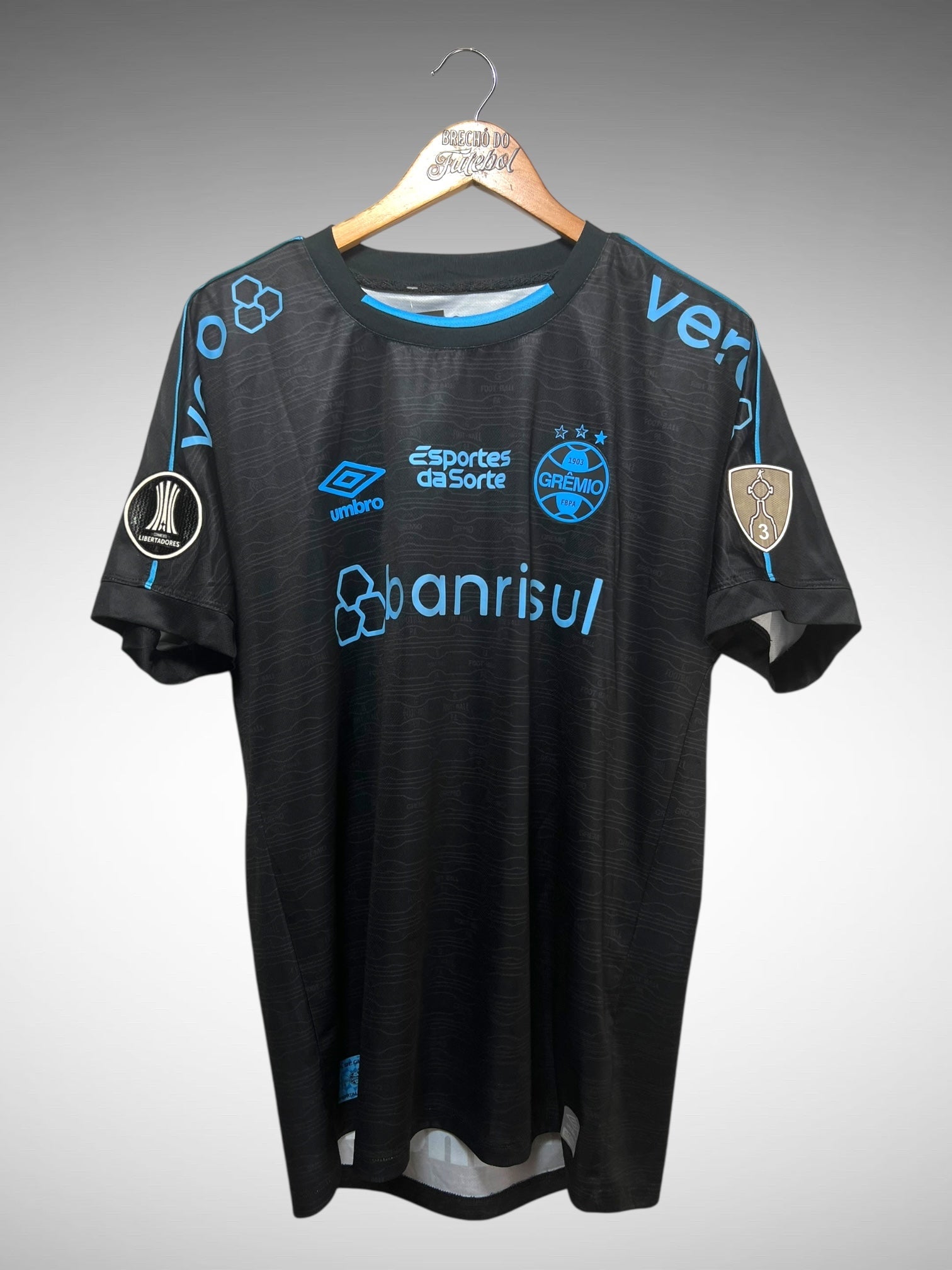 Grêmio 2023 Terceira Camisa Tam G N 4 Kannemann.