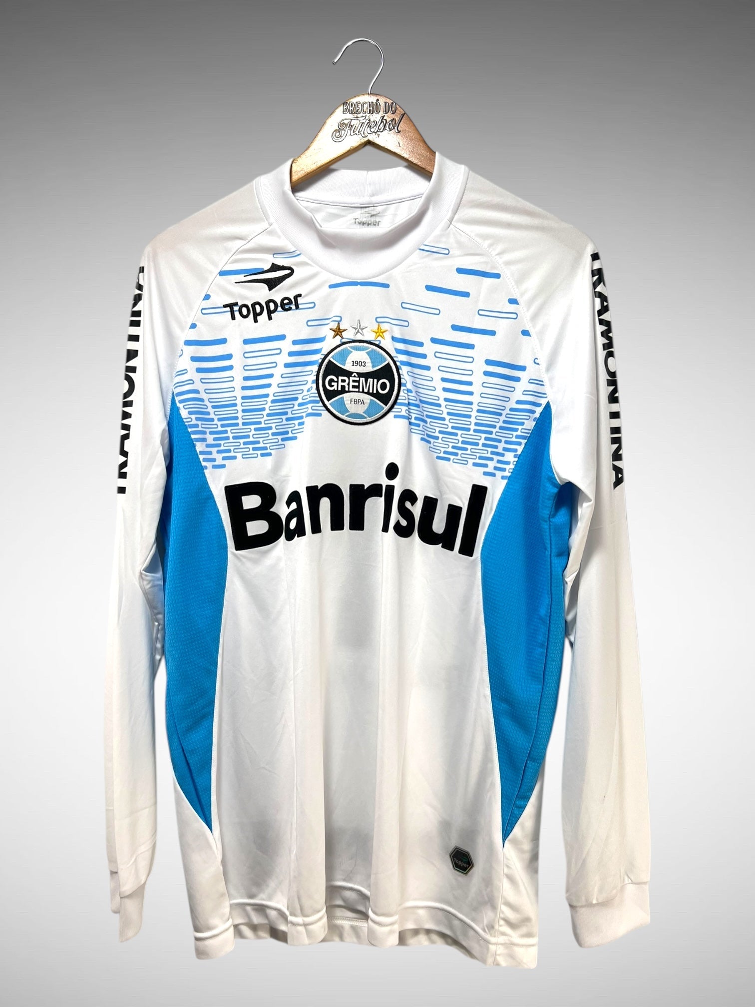 Grêmio 2012 Camisa De Goleiro Tam G N 1 Mangas Longas.