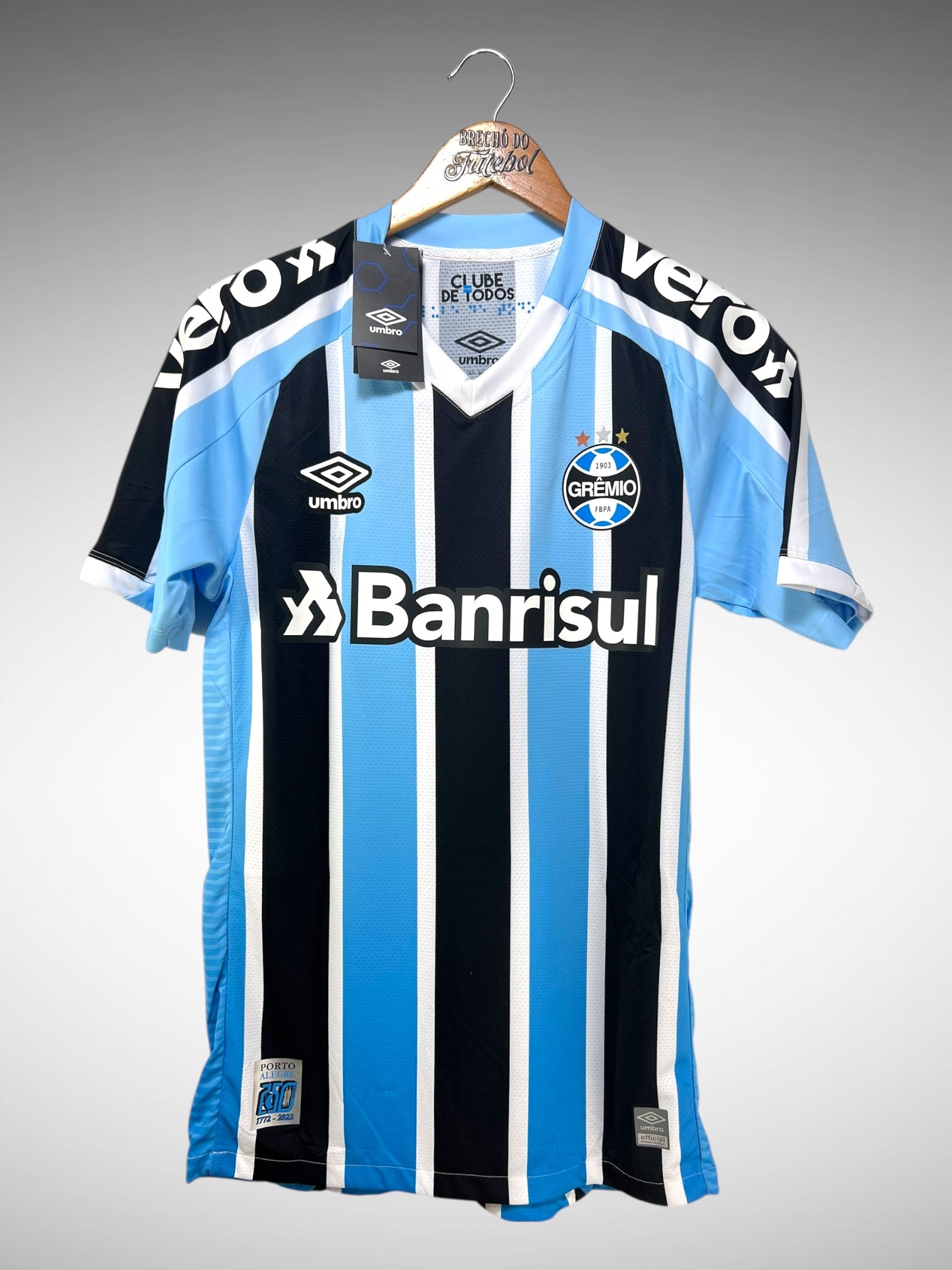 Grêmio 2022 Primeira Camisa Tam P N 9 Suárez.