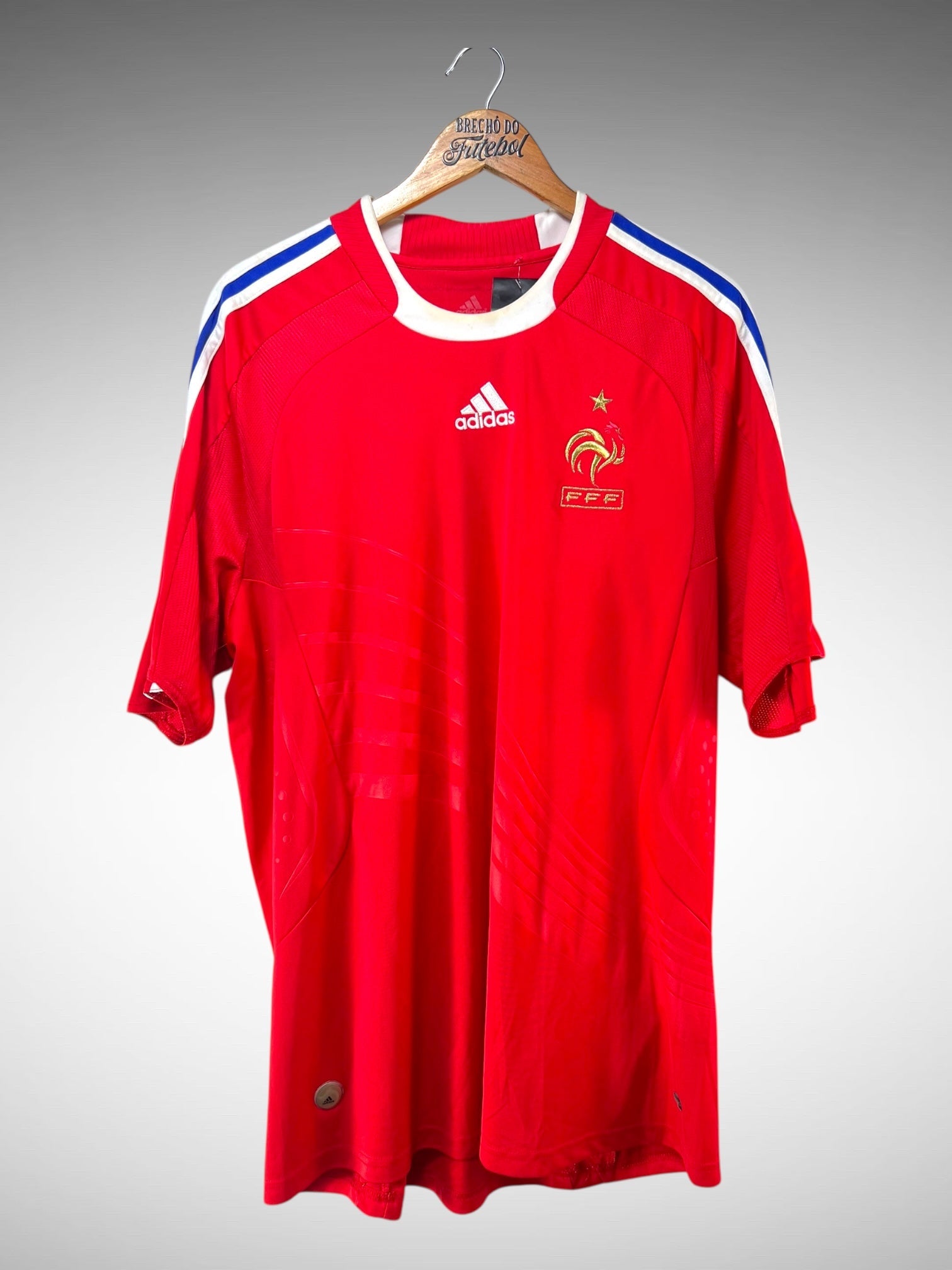 França 2008 Segunda Camisa Tam GG.