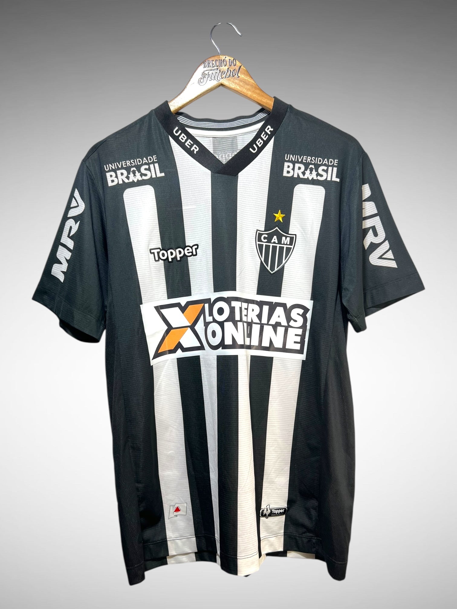 Atlético Mineiro 2018 Primeira Camisa Tam M N 23 Nathan.
