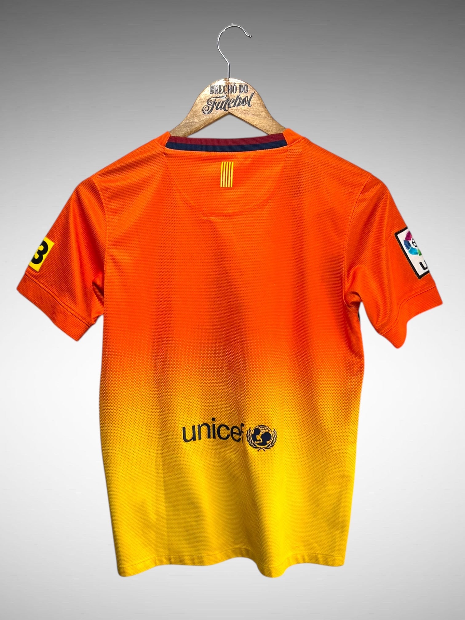 Barcelona 2012 Segunda Camisa Tam 14 Anos Infantil.