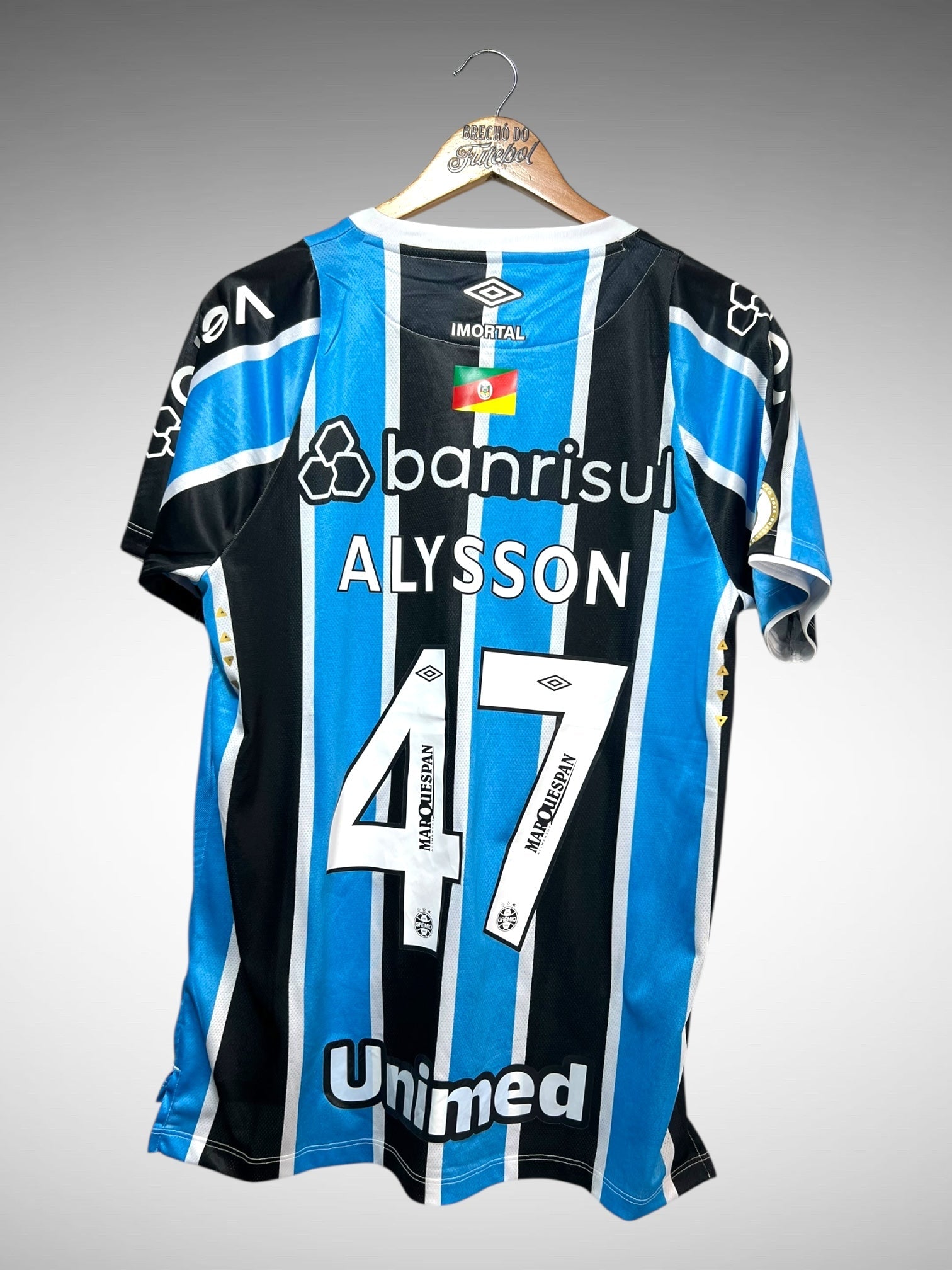 Grêmio 2024 Primeira Camisa Tam M N 47 Alysson.