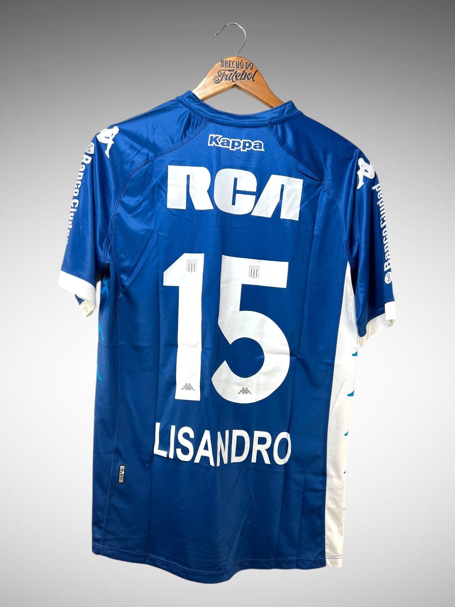 Racing 2018 Segunda Camisa Tam G N 15 Lisandro.