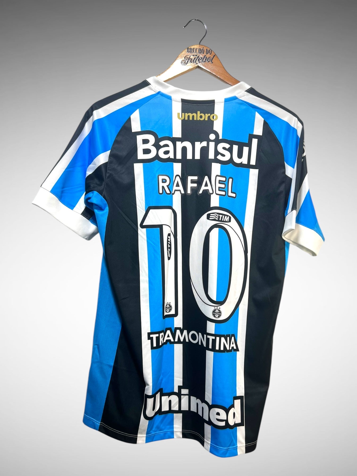 Grêmio 2015 Primeira Camisa Tam M N 10 Rafael.