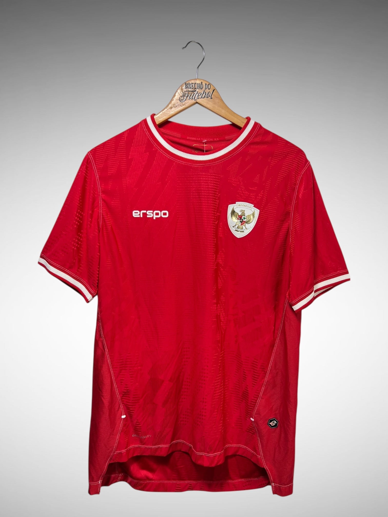 Indonesia 2024 Primeira Camisa Tam GG.