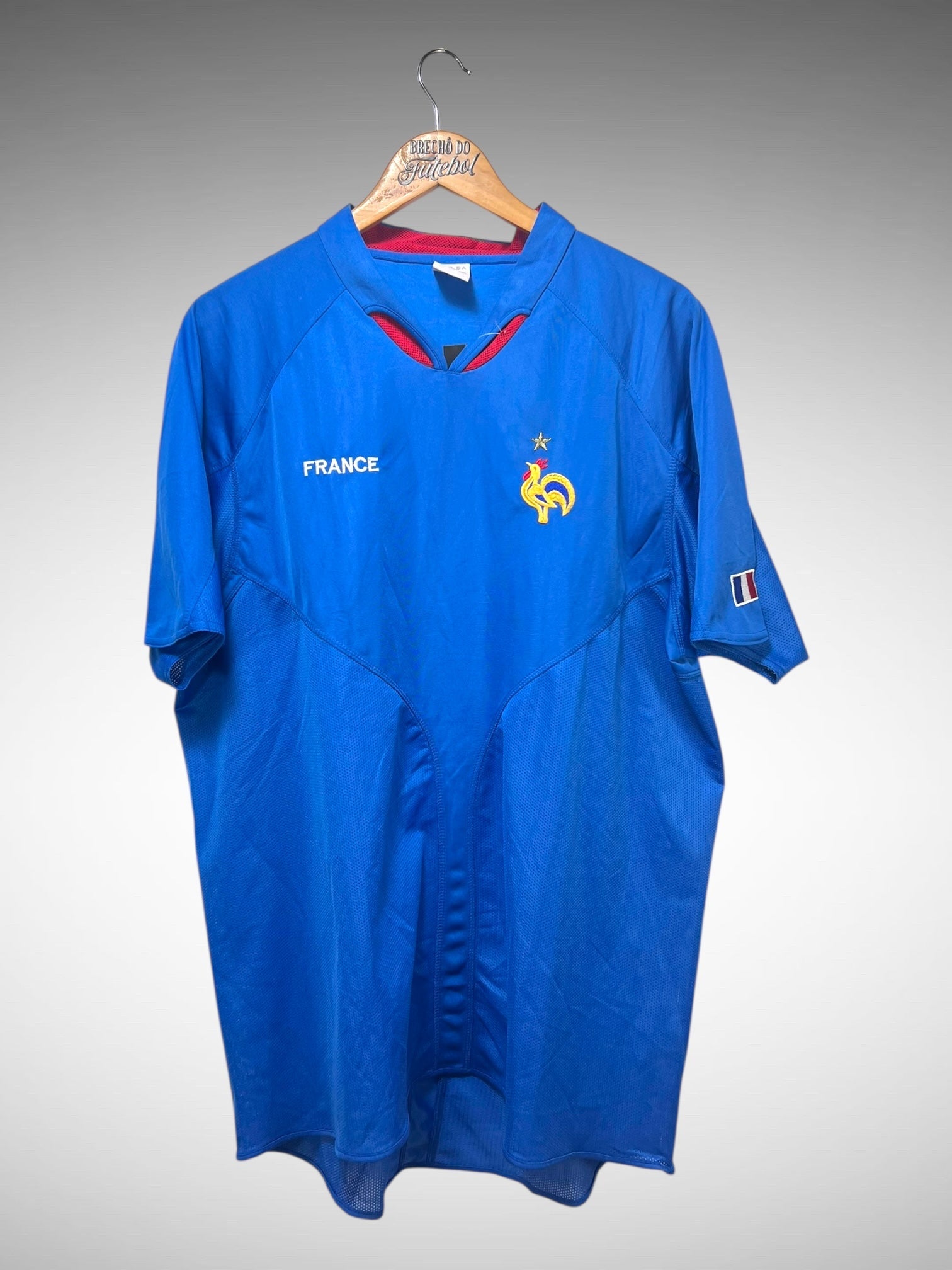 França 2006 Camisa Licenciada Tam 4G.