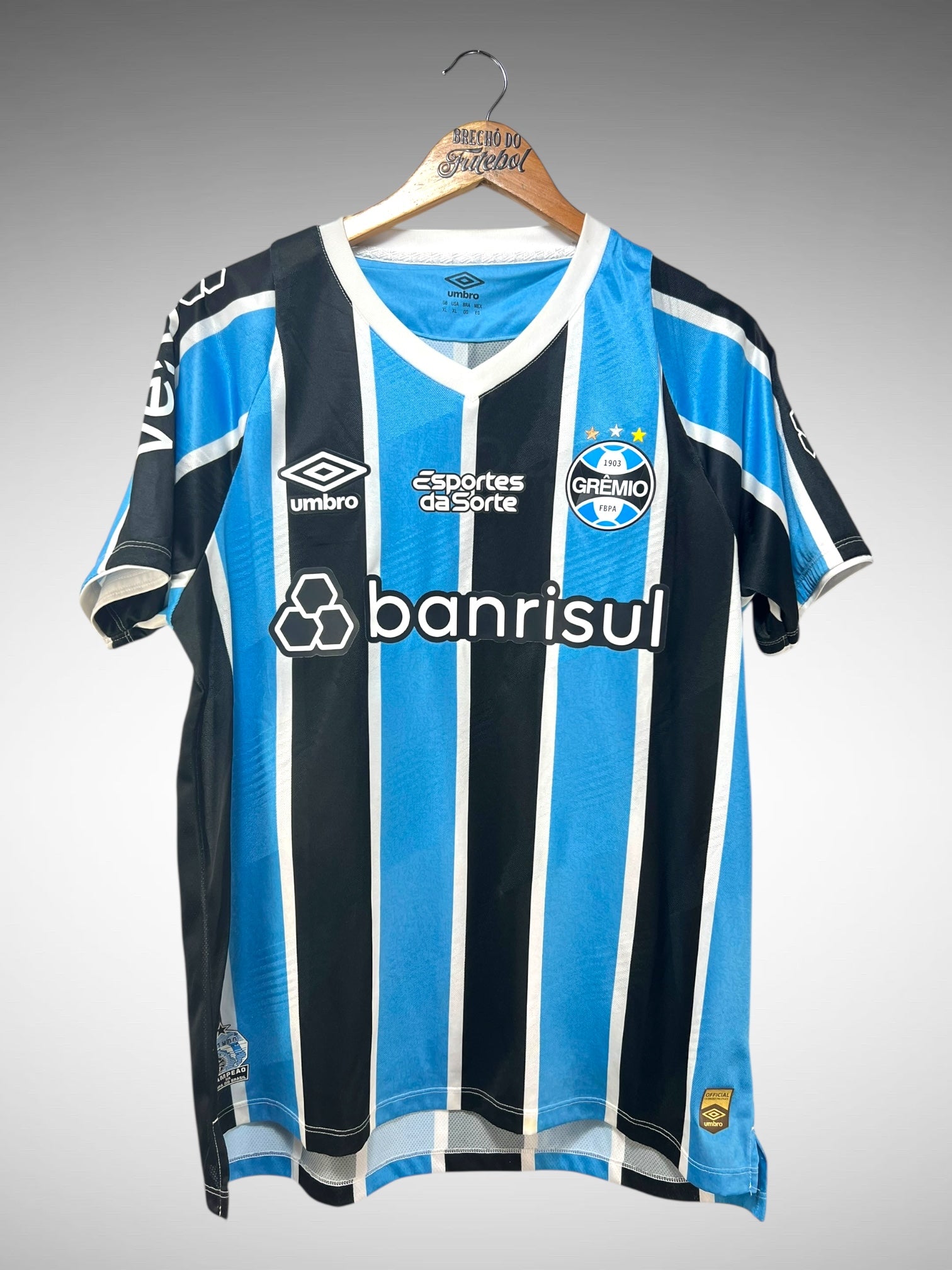 Grêmio 2024 Primeira Camisa Tam GG.